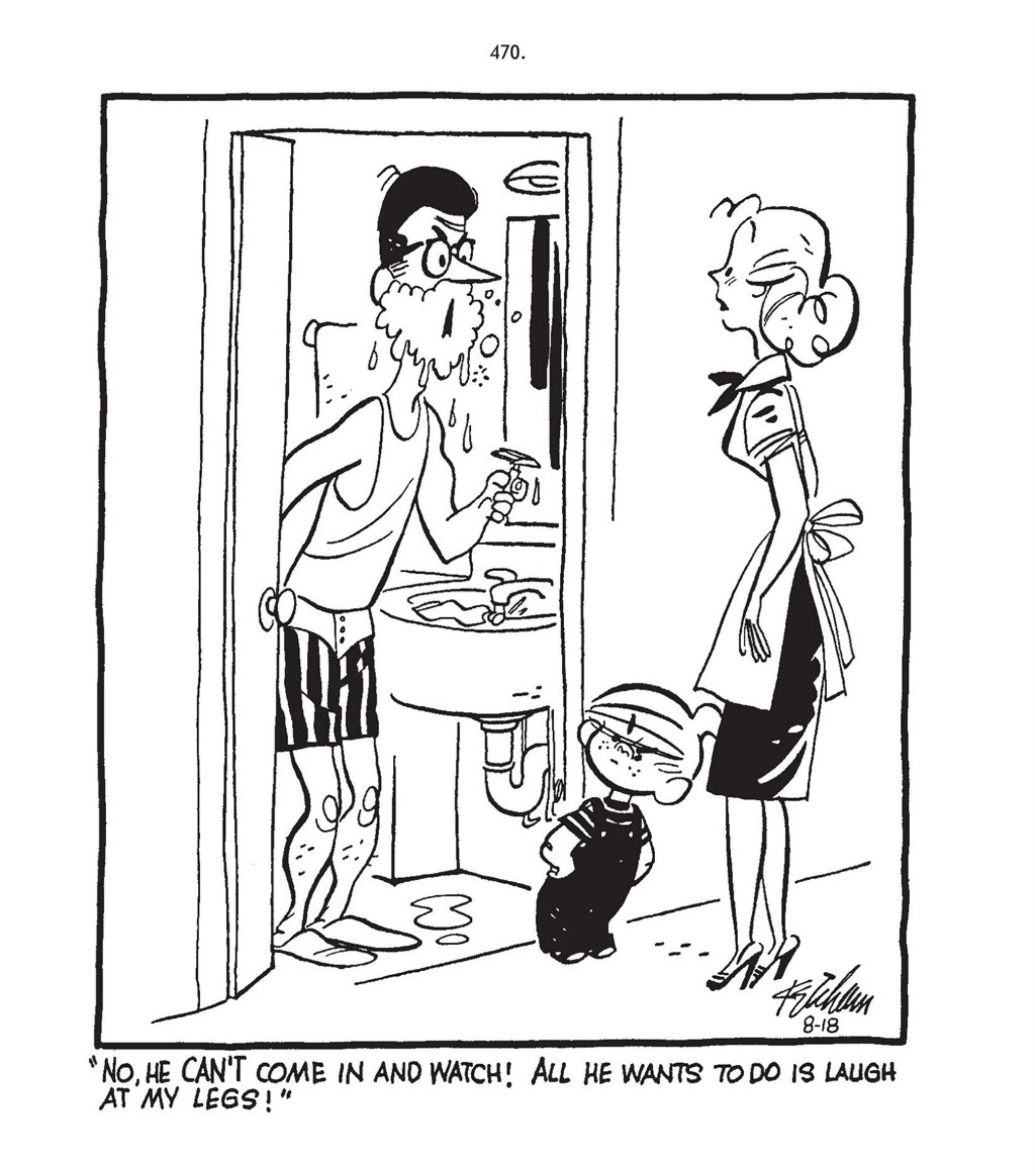 Read online Hank Ketcham's Complete Dennis the Menace comic -  Issue # TPB 1 (Part 5) - 96