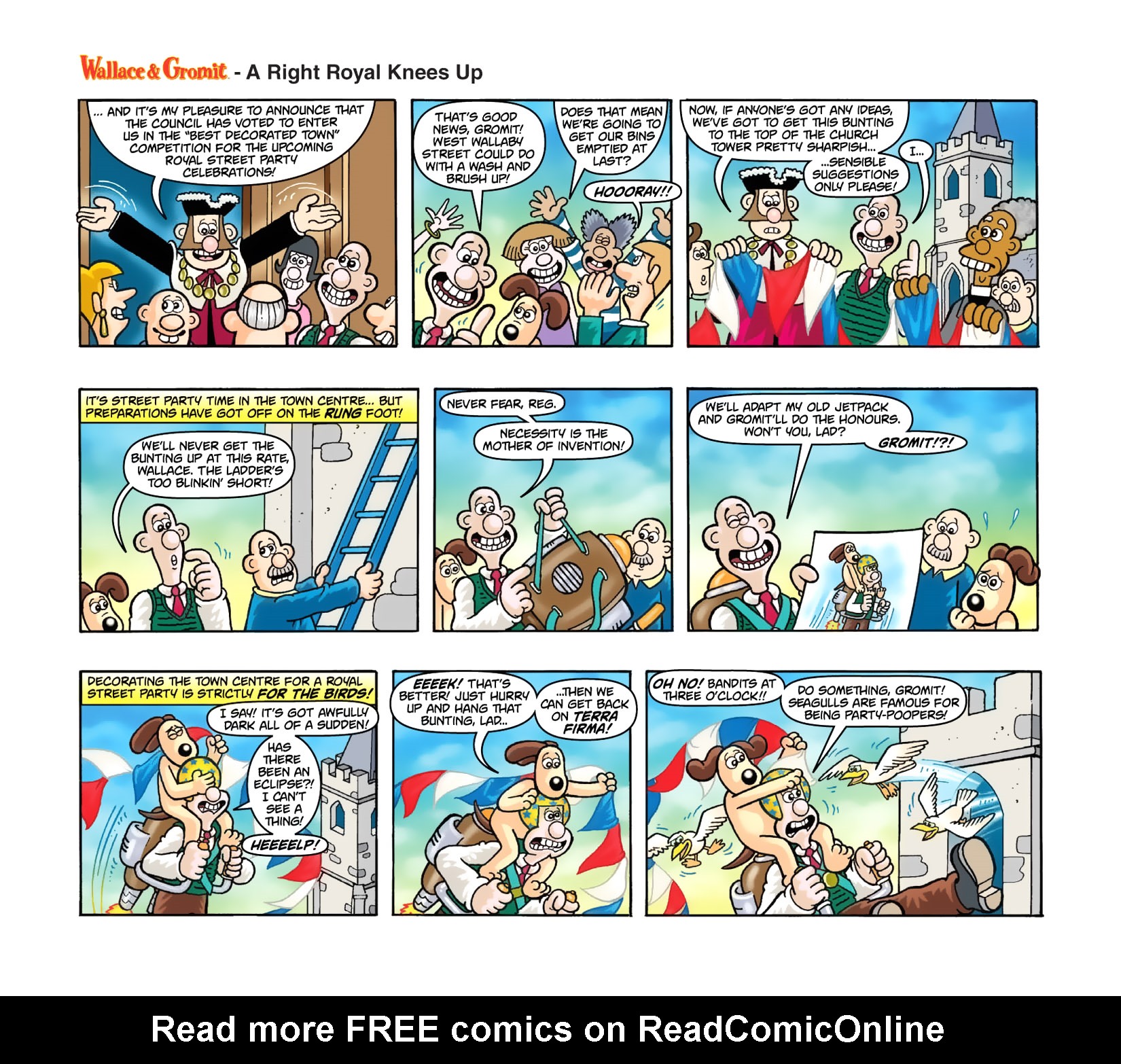 Read online Wallace & Gromit Dailies comic -  Issue #7 - 4