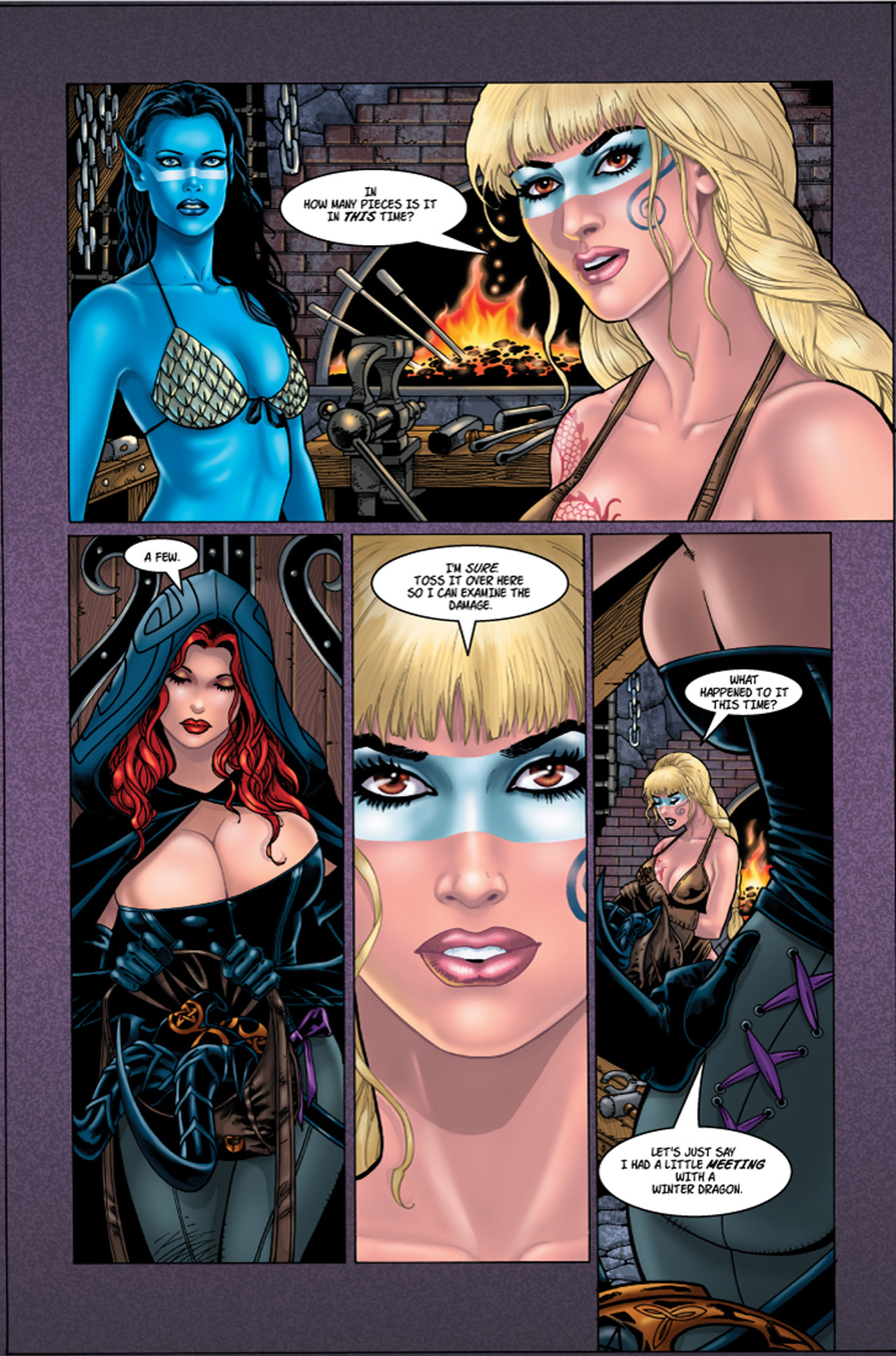 Read online Tarot: Witch of the Black Rose comic -  Issue #61 - 7