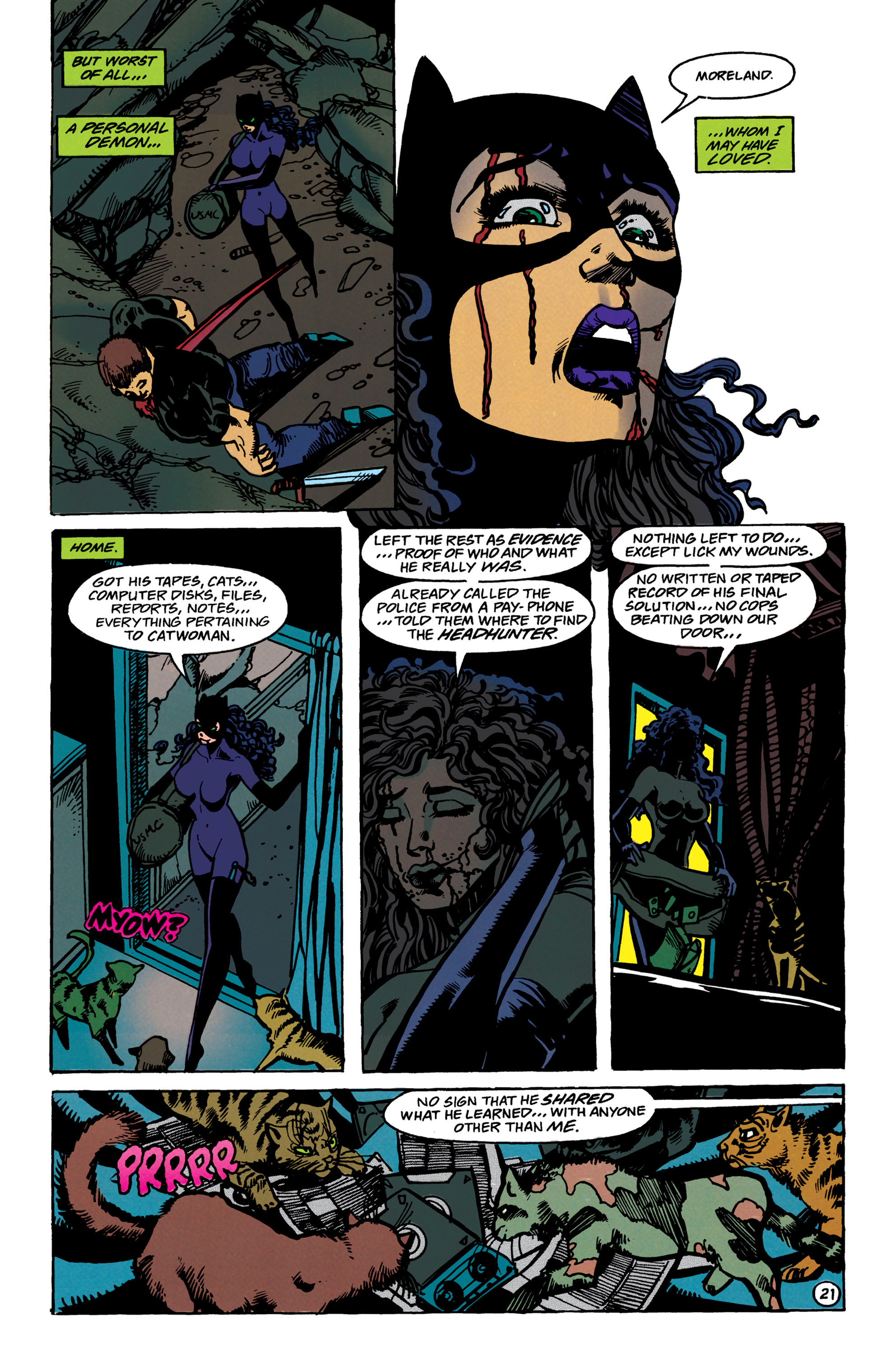 Read online Catwoman (1993) comic -  Issue #53 - 22
