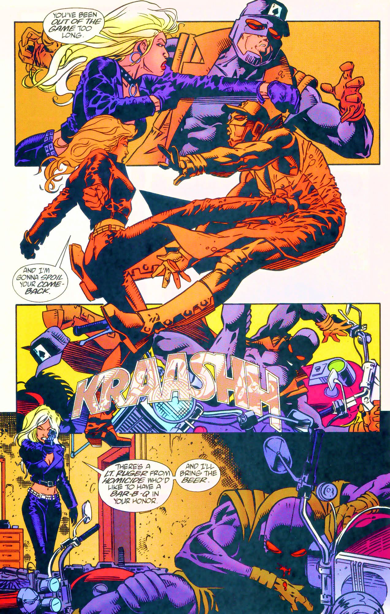 Read online Barb Wire Ace of Spades comic Issue 3