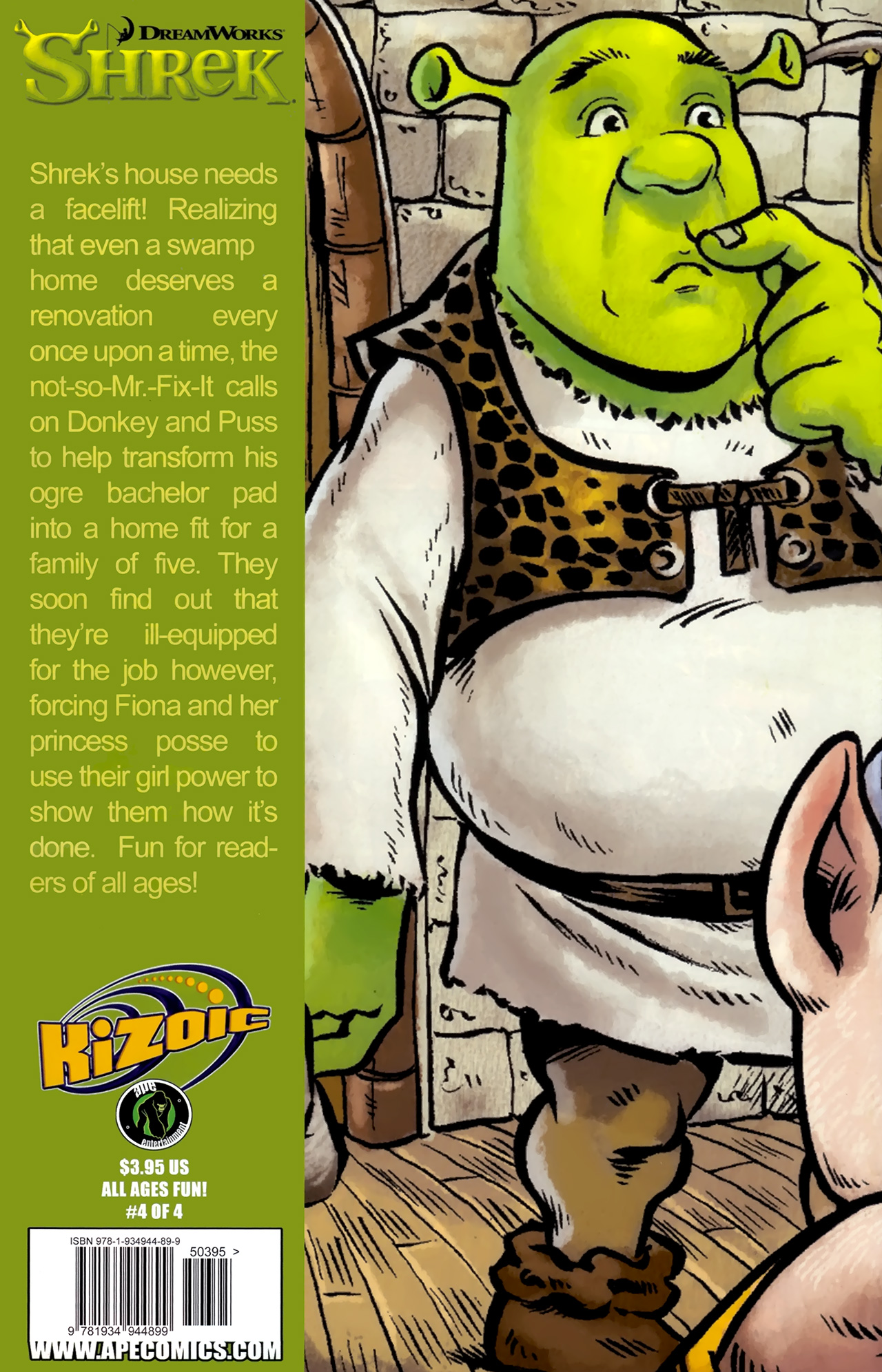 Read online Shrek (2010) comic -  Issue #4 - 31