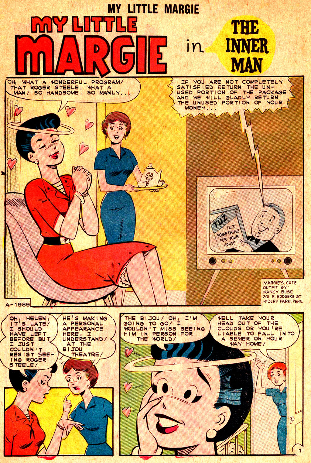 Read online My Little Margie (1954) comic -  Issue #45 - 10