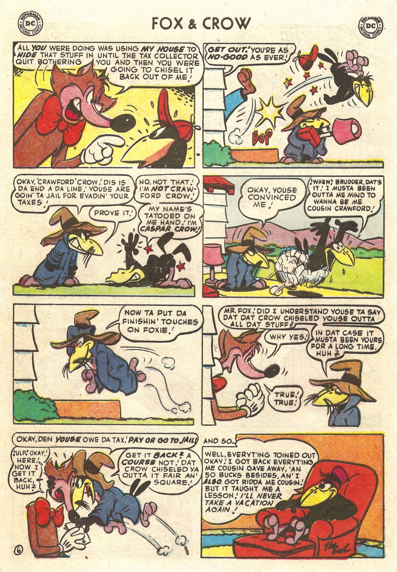 Read online The Fox and the Crow comic -  Issue #6 - 8