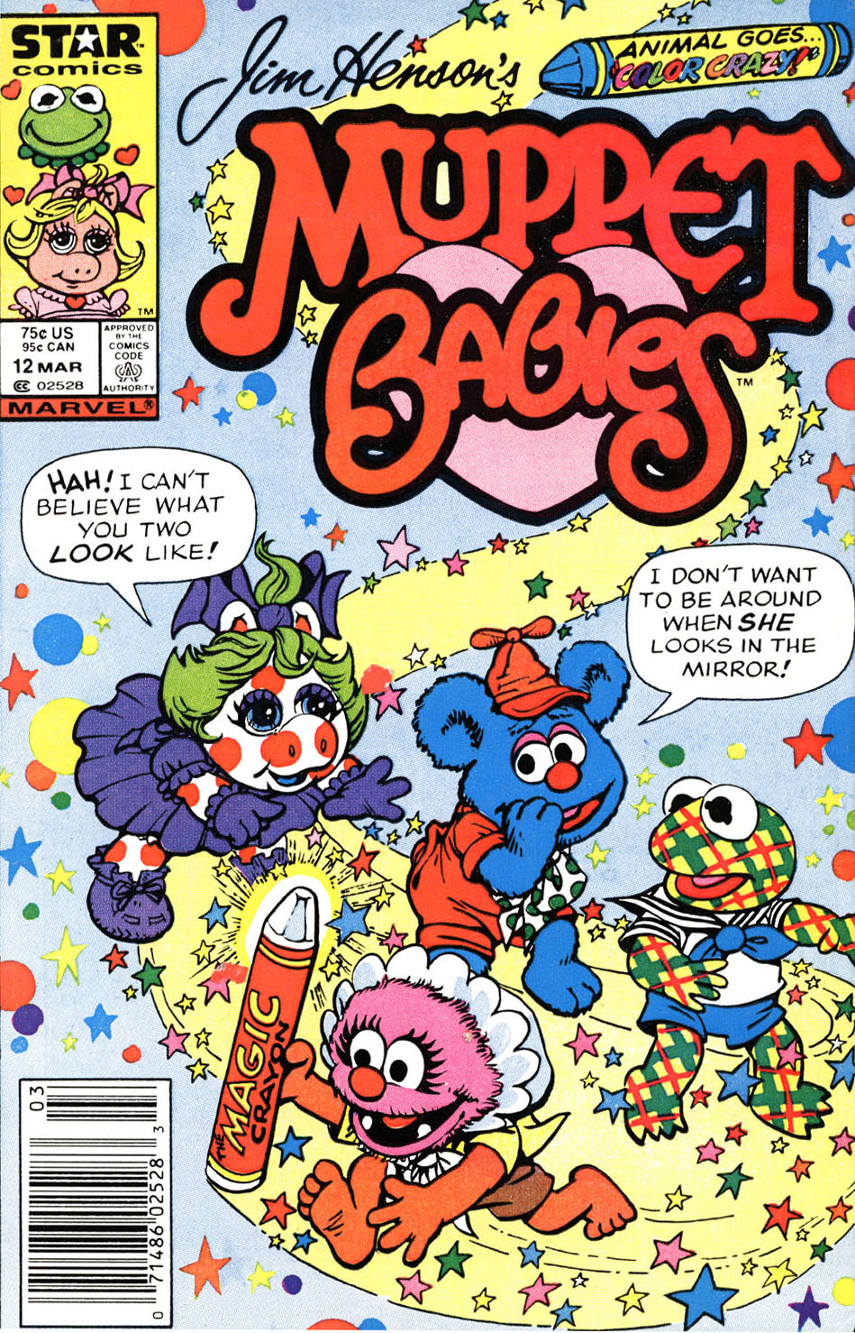 Read online Muppet Babies comic -  Issue #12 - 1