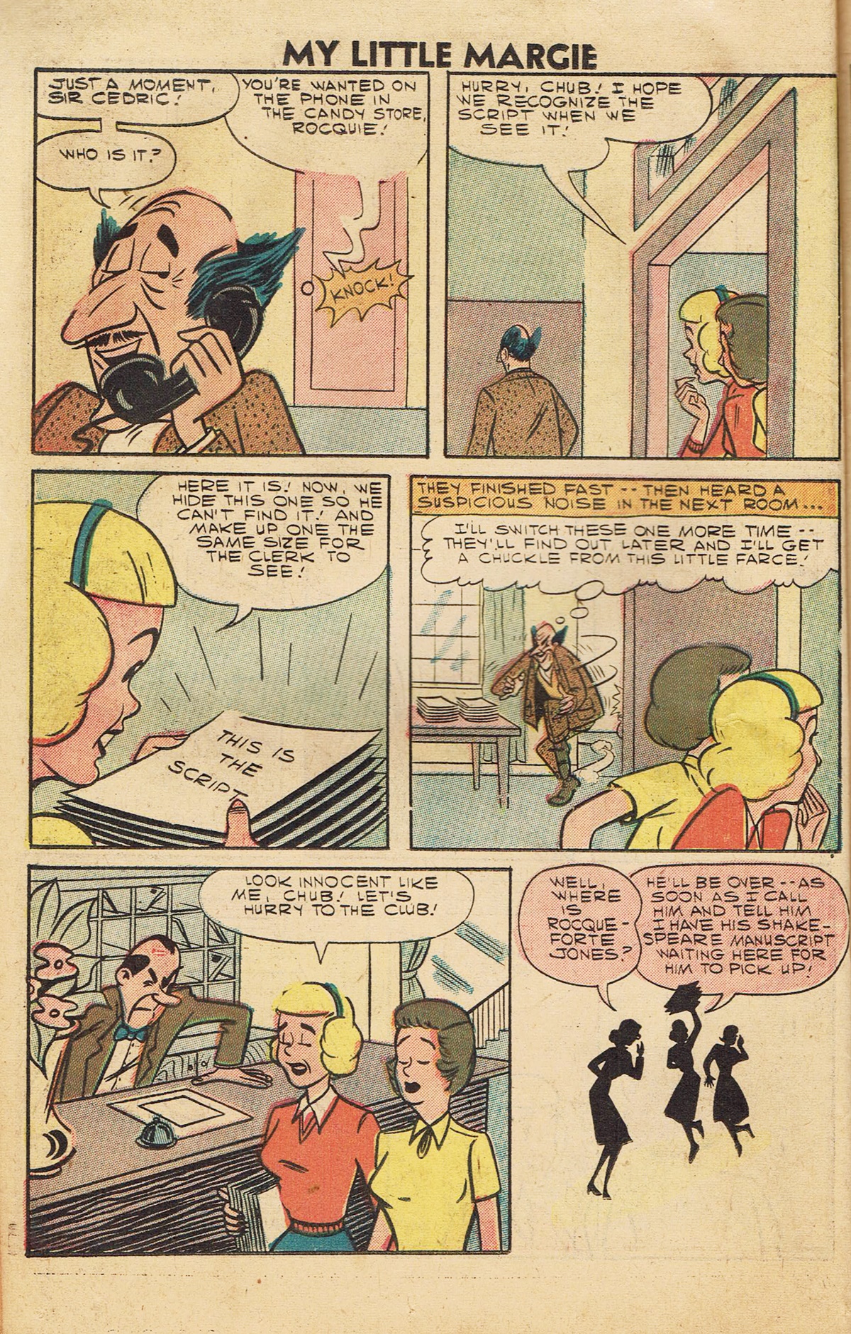 Read online My Little Margie (1954) comic -  Issue #20 - 39