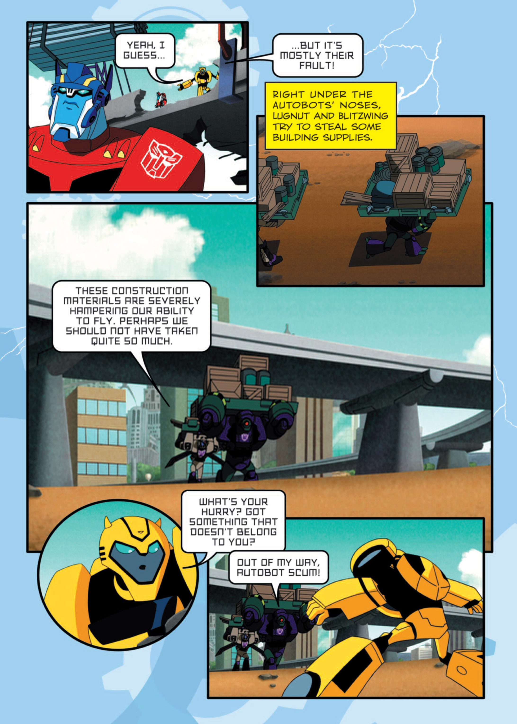Read online Transformers Animated comic -  Issue #10 - 17