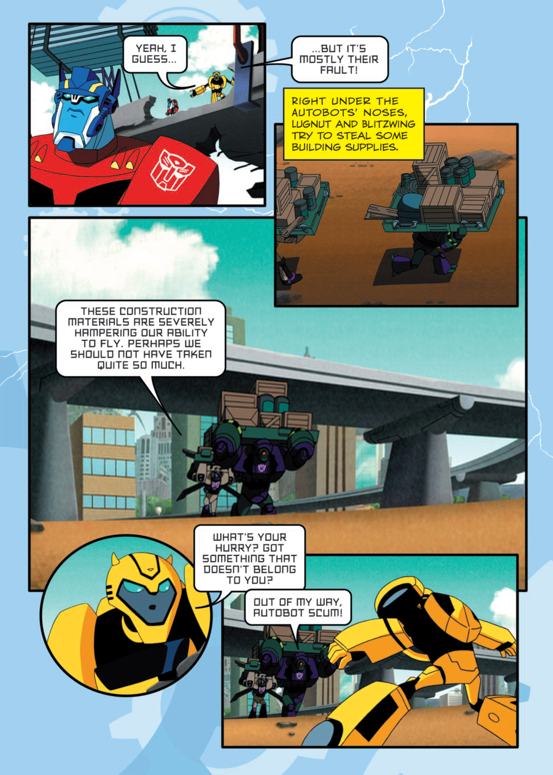 Read online Transformers Animated comic -  Issue #10 - 17