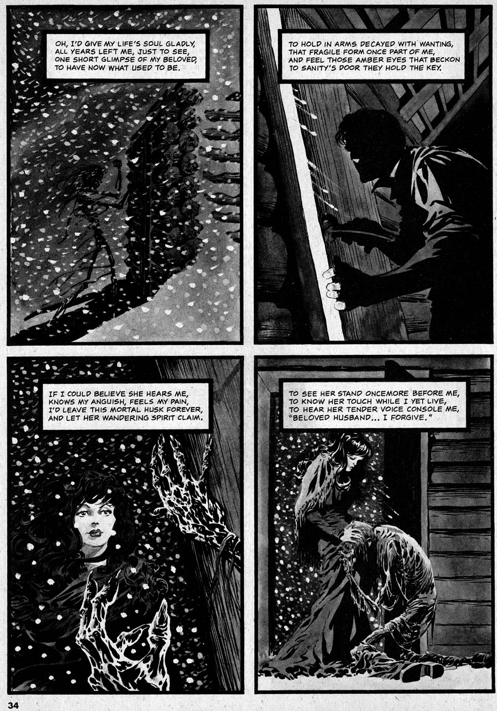 Read online Creepy (1964) comic -  Issue #77 - 34