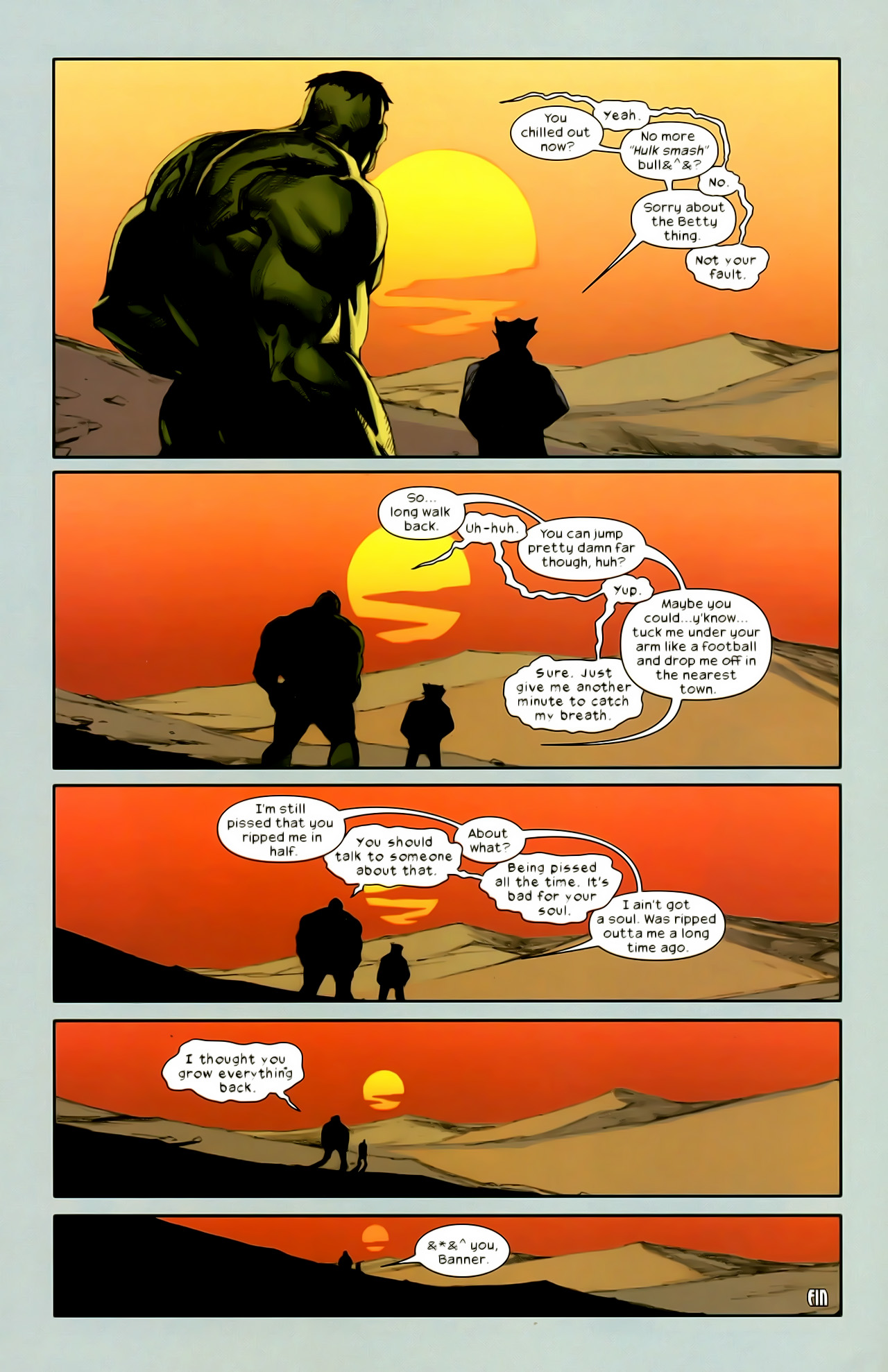 Read online Ultimate Wolverine vs. Hulk comic -  Issue #6 - 31