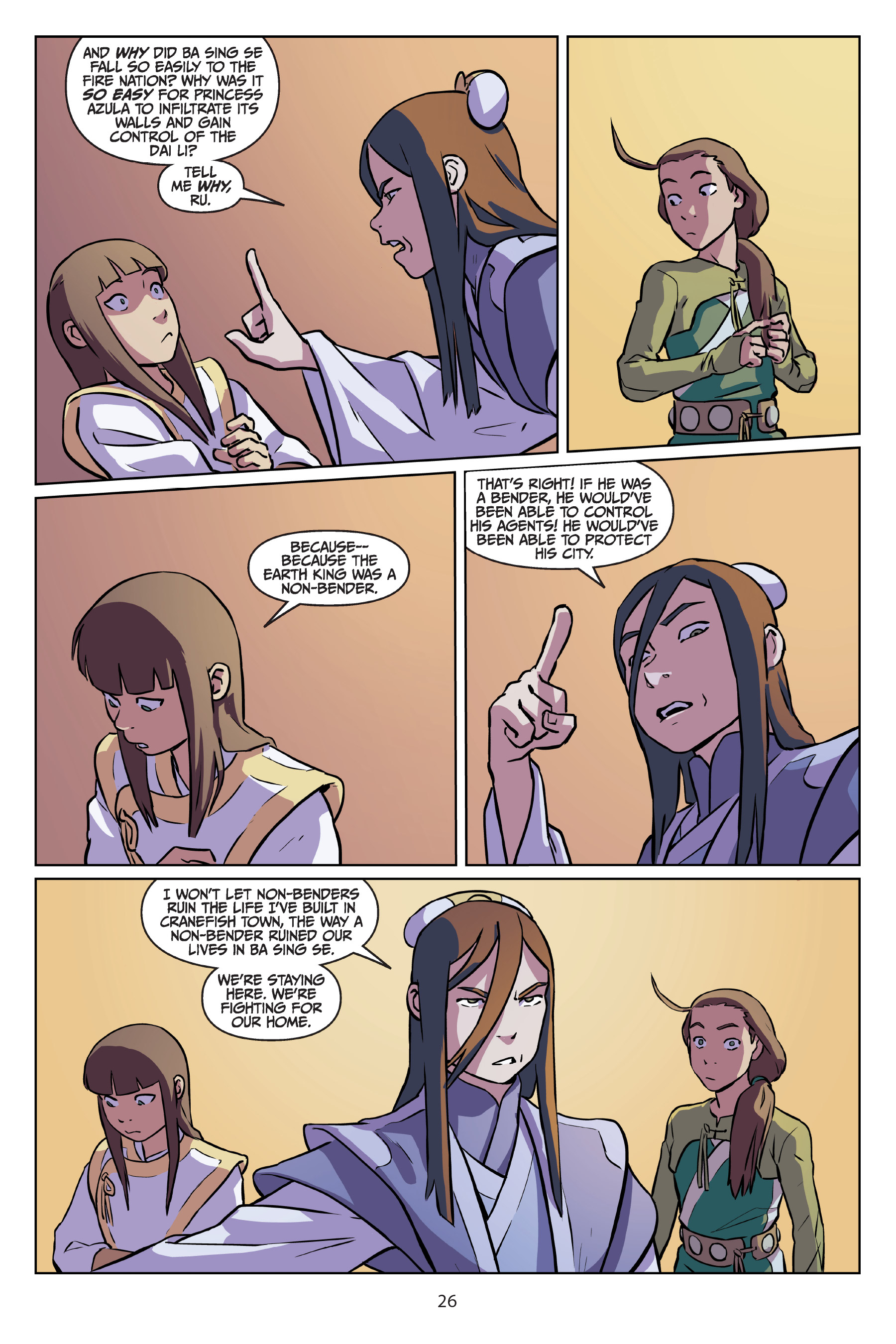 Read online Nickelodeon Avatar: The Last Airbender - Imbalance comic -  Issue # TPB 3 - 27