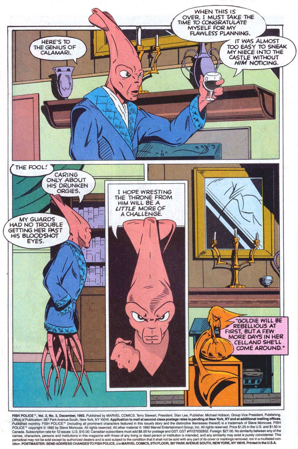 Read online Fish Police comic -  Issue #3 - 2