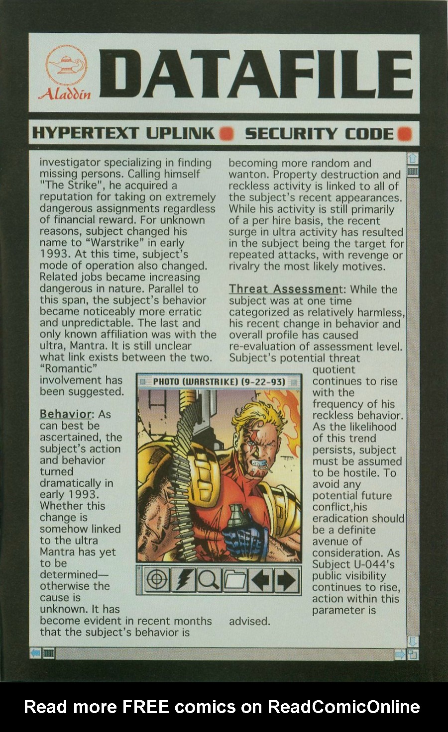 Read online Prototype (1993) comic -  Issue #6 - 31