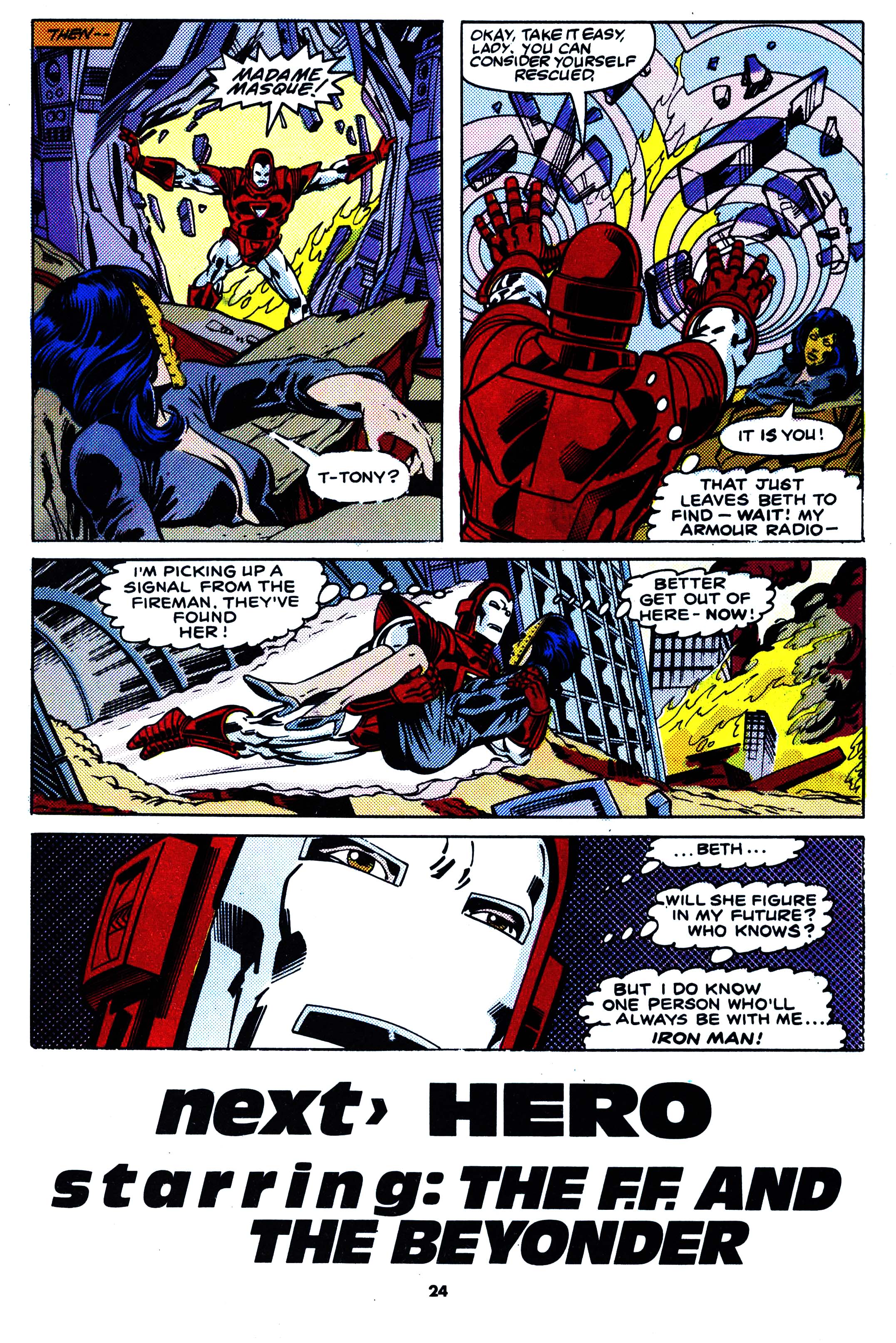 Read online Secret Wars (1985) comic -  Issue #53 - 24