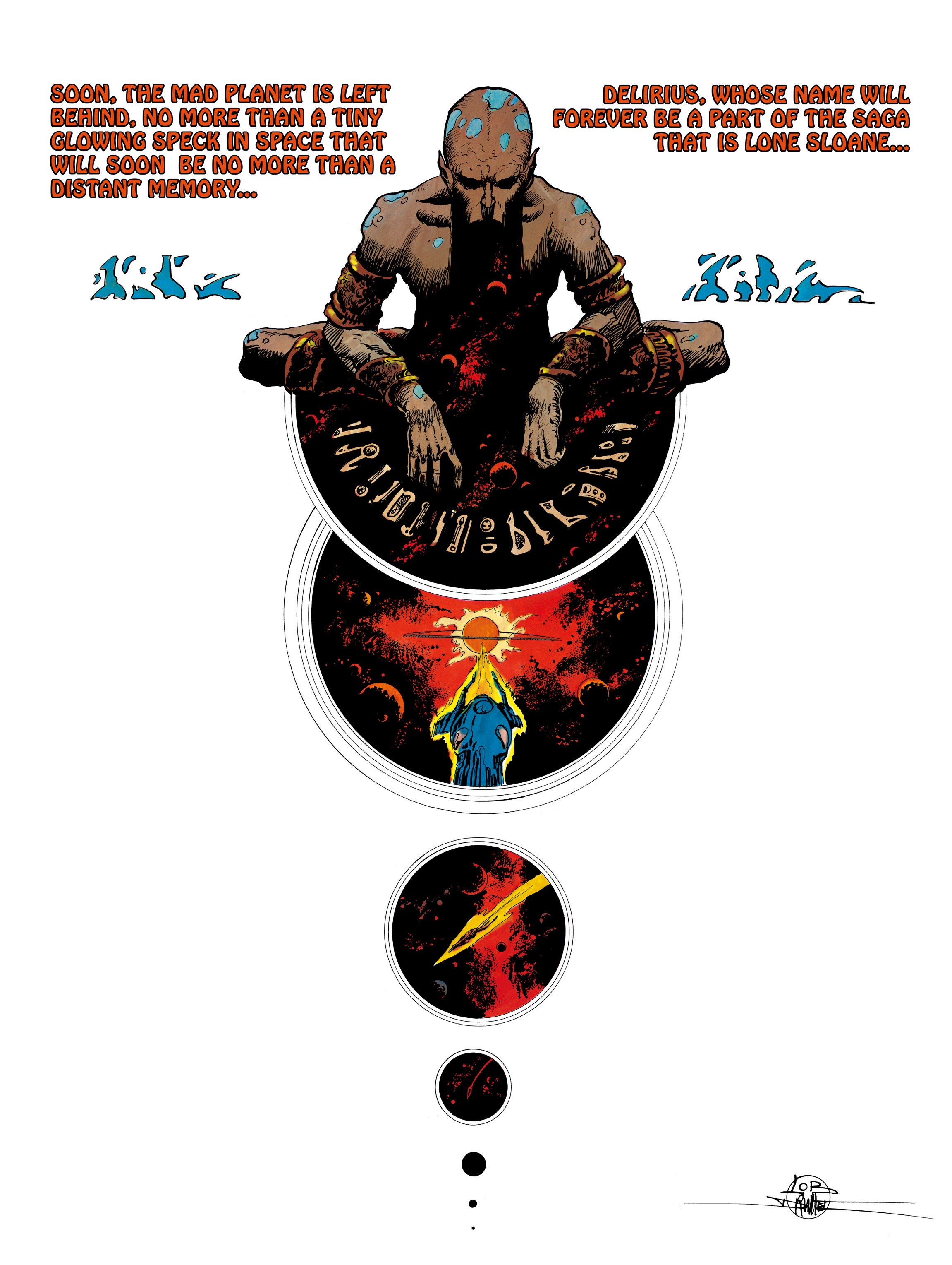 Read online Lone Sloane: Delirius comic -  Issue # Full - 66