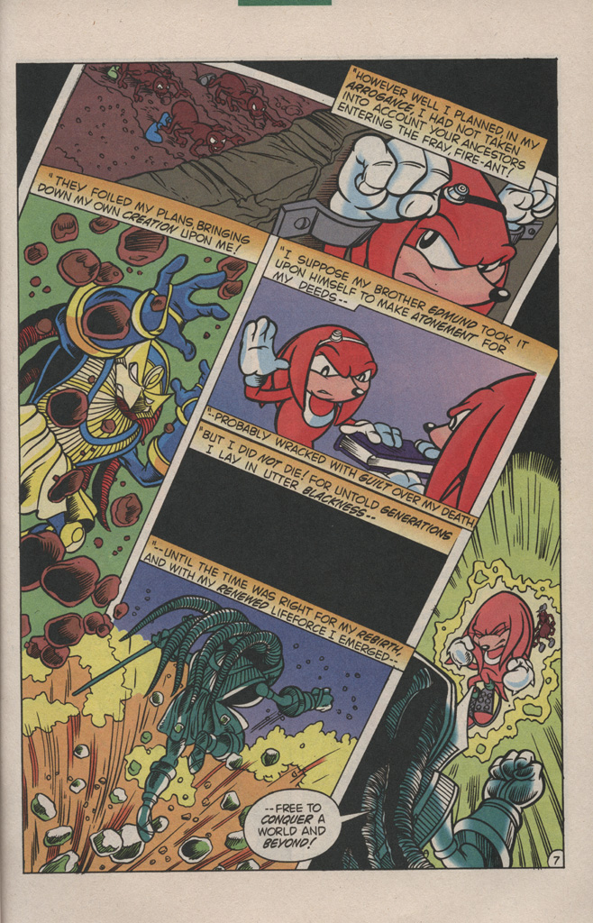 Read online Sonic's Friendly Nemesis, Knuckles comic -  Issue #3 - 13