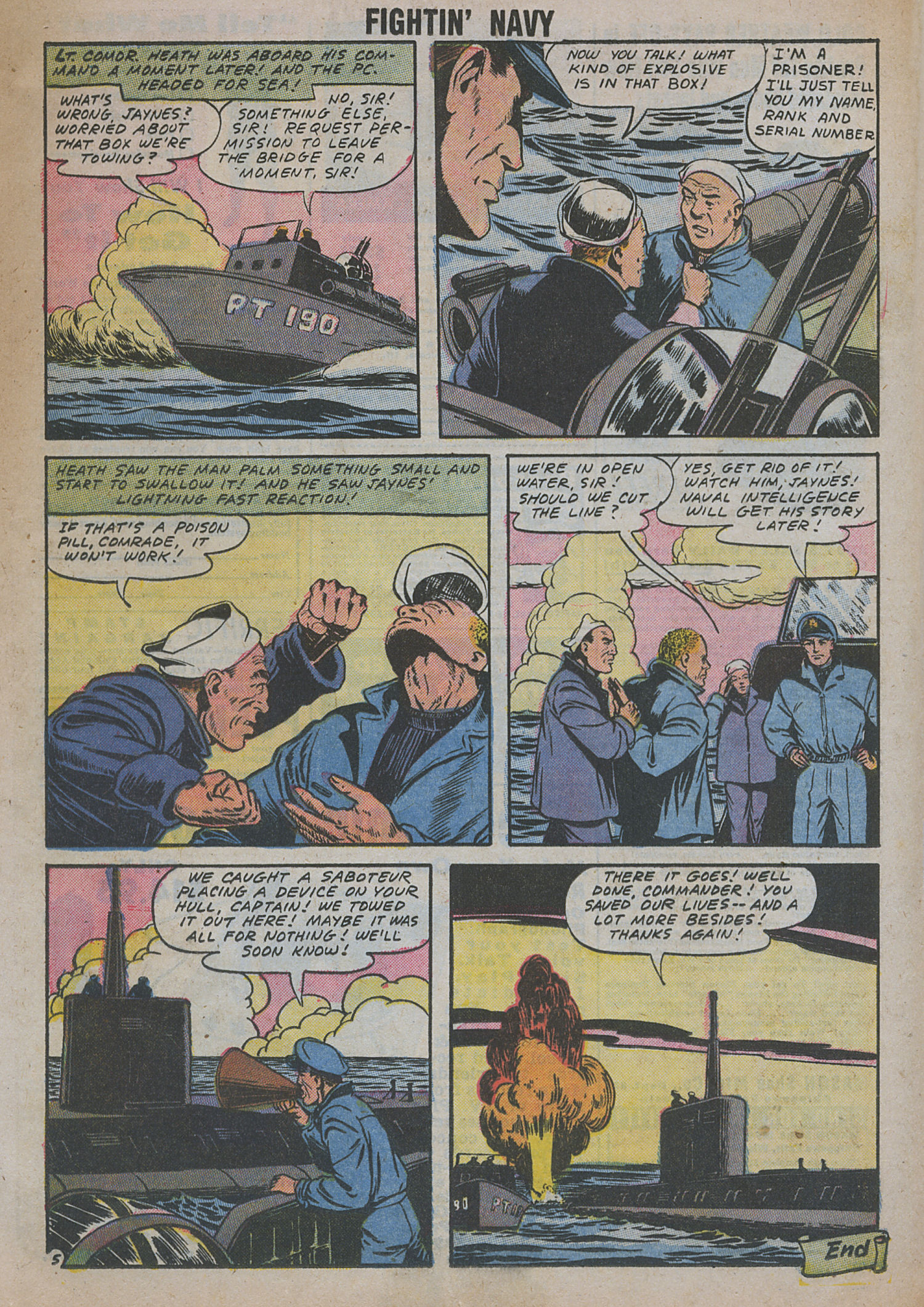 Read online Fightin' Navy comic -  Issue #82 - 47