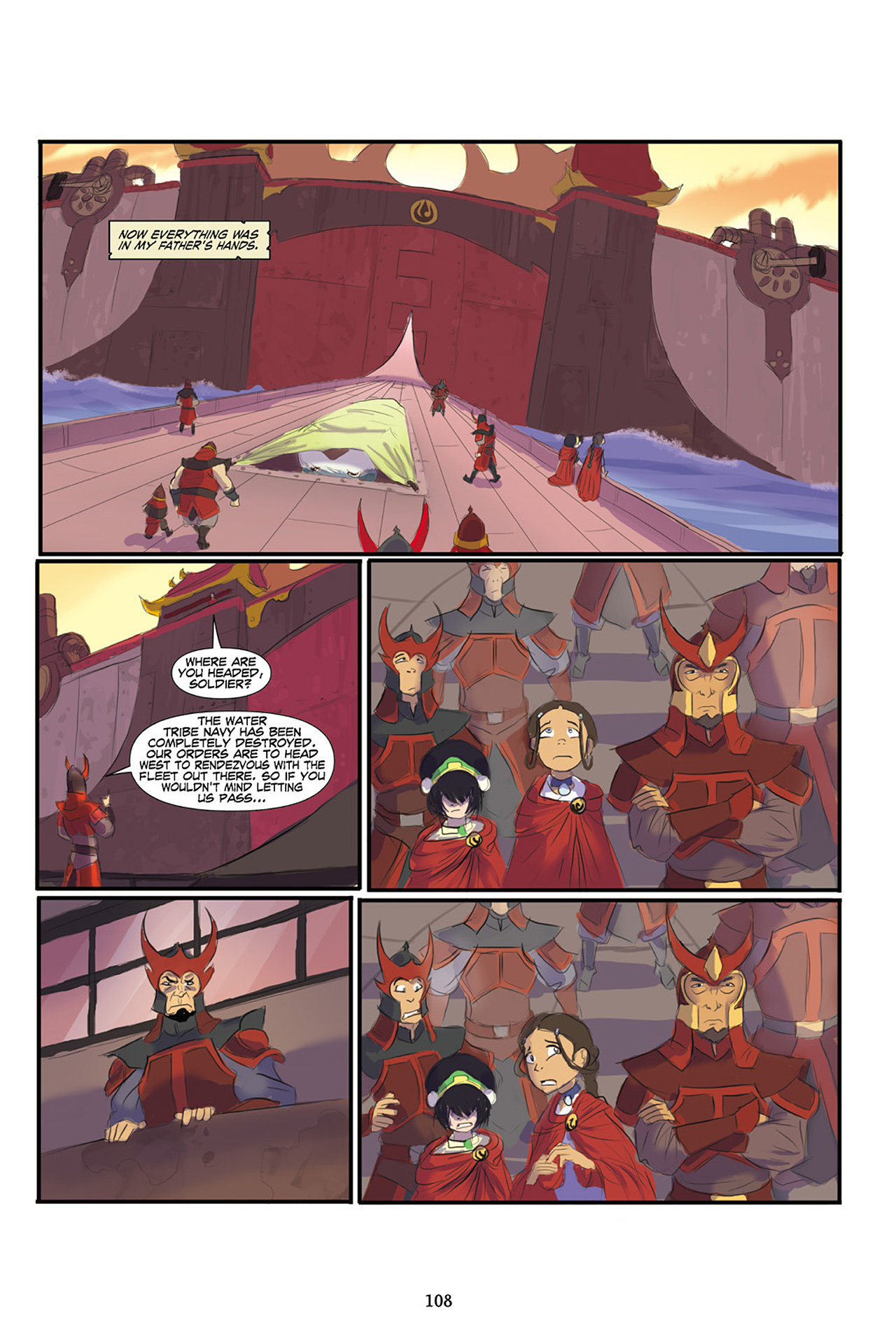 Read online Nickelodeon Avatar: The Last Airbender - The Lost Adventures comic -  Issue # Full - 109