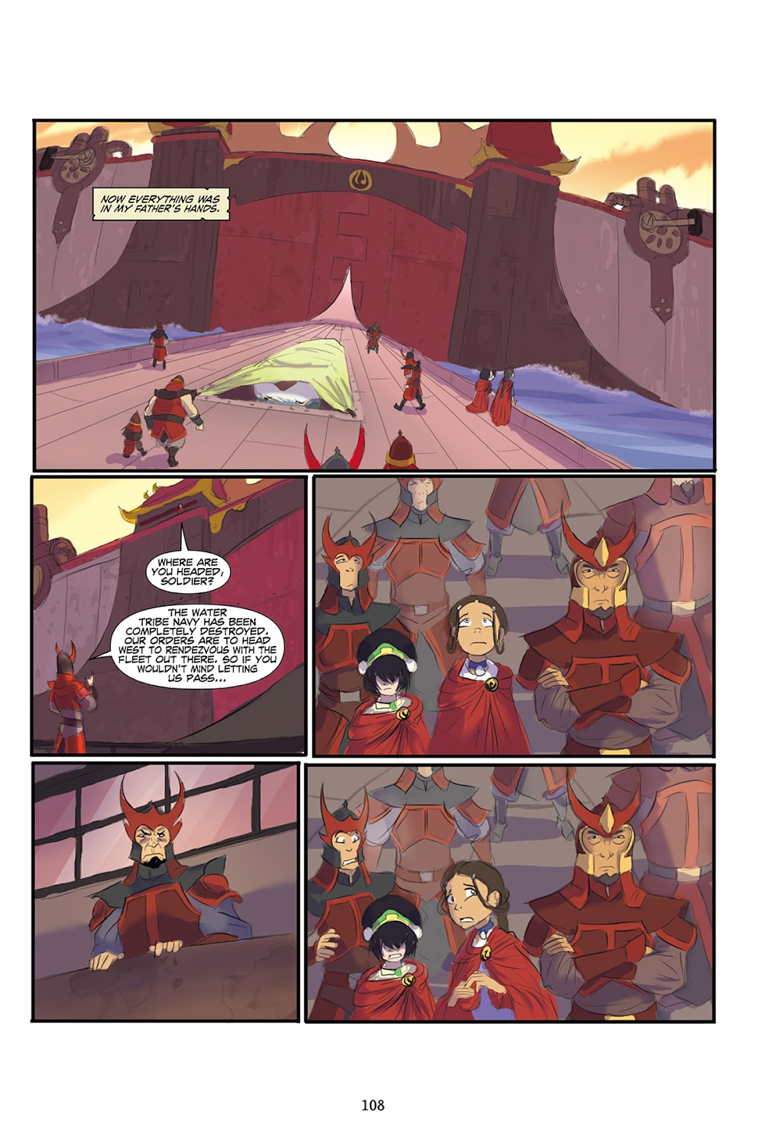Nickelodeon Avatar: The Last Airbender - The Lost Adventures issue Full - Page 109