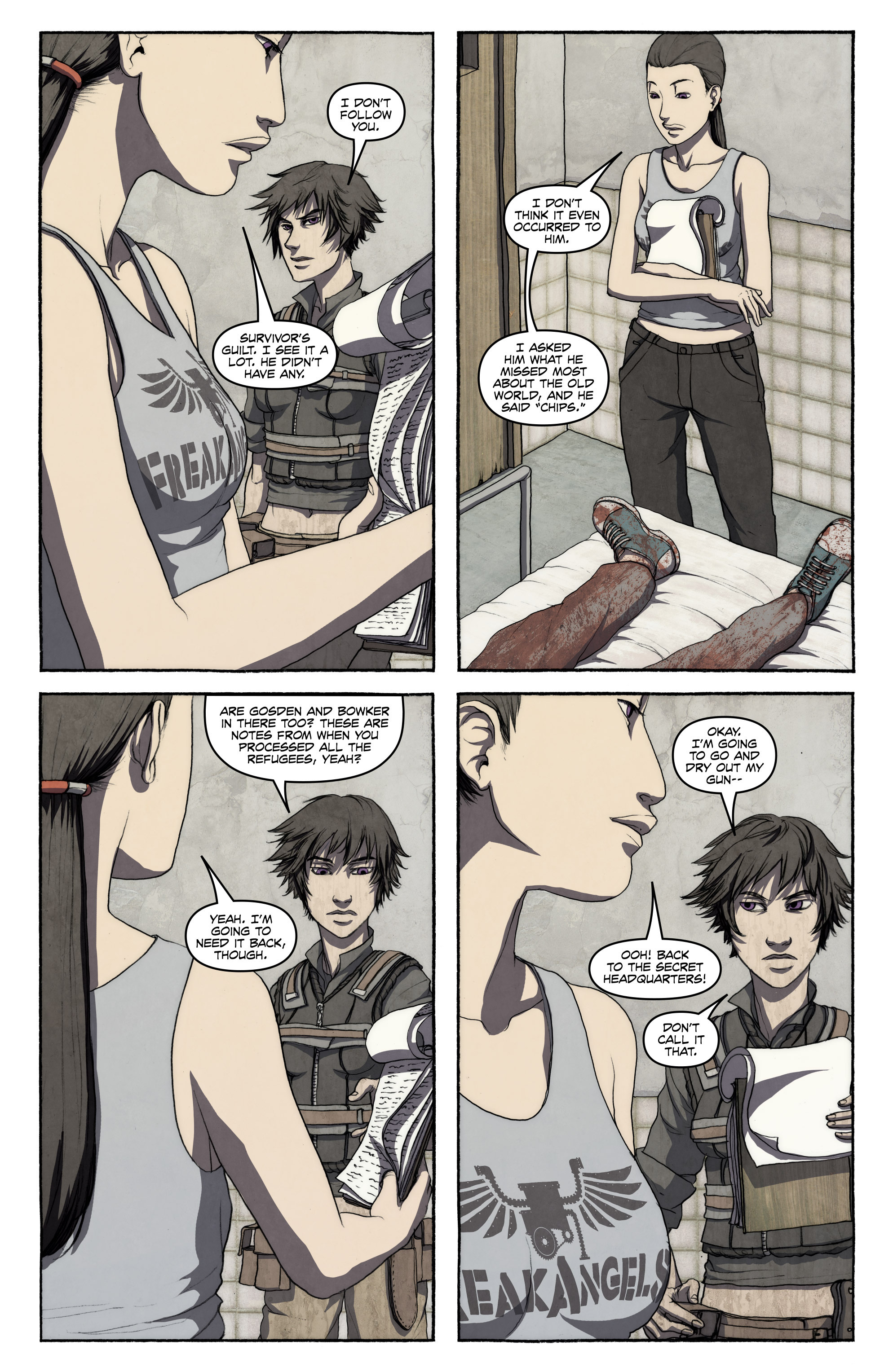 Read online FreakAngels comic -  Issue #3 - 54