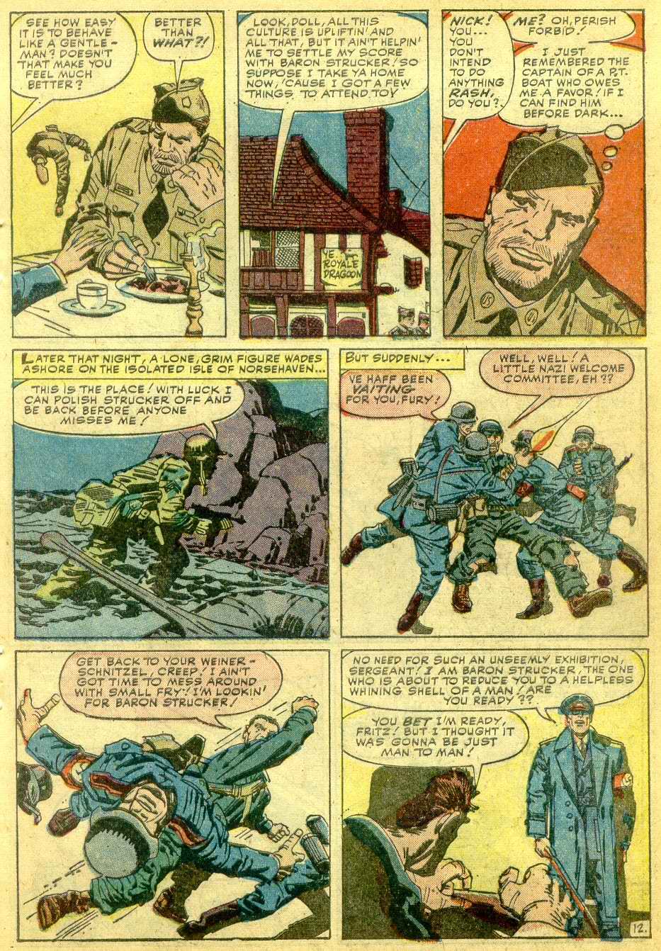 Read online Sgt. Fury comic -  Issue # _Annual 1 - 59