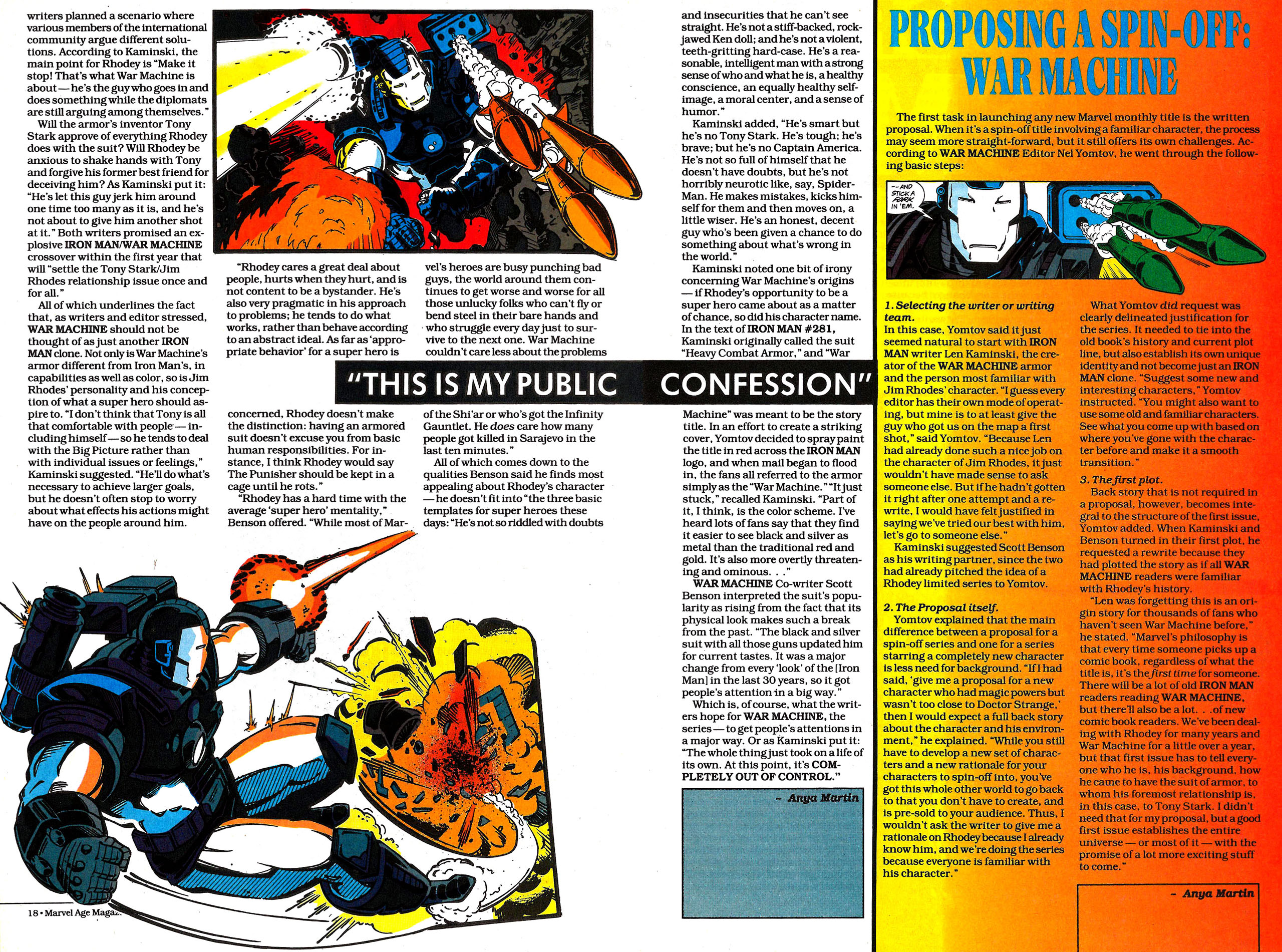 Read online Marvel Age comic -  Issue #133 - 17