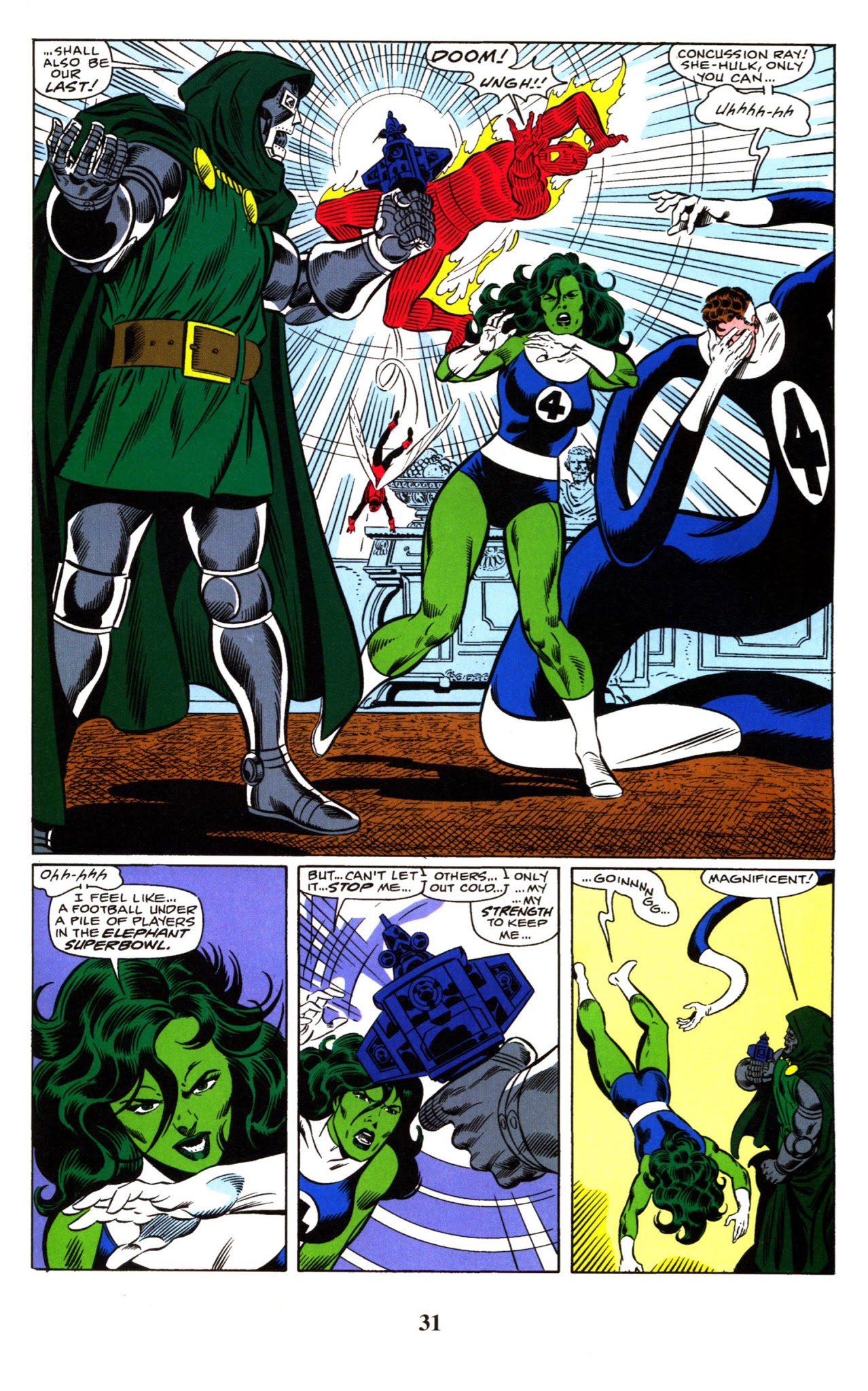 Read online Fantastic Four Visionaries: John Byrne comic -  Issue # TPB 8 - 33