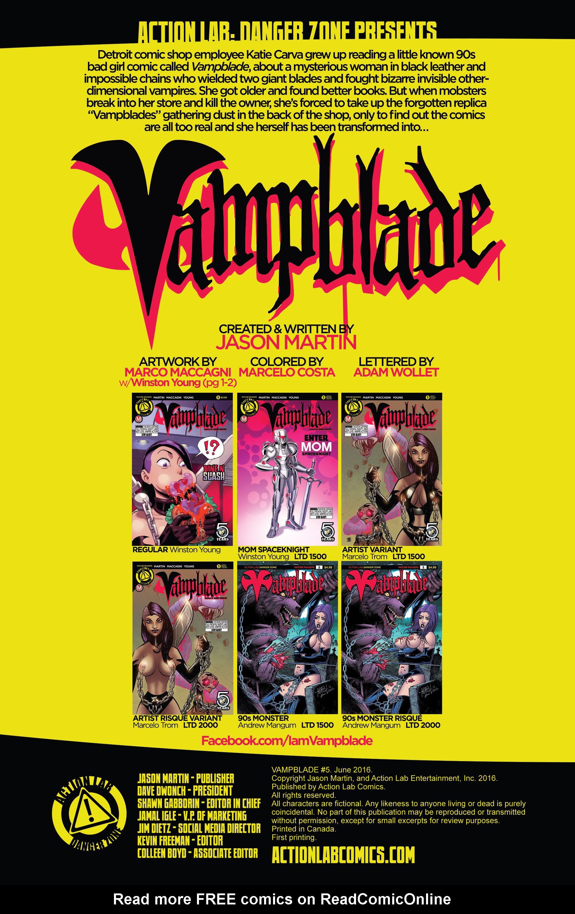 Read online Vampblade comic -  Issue #5 - 2