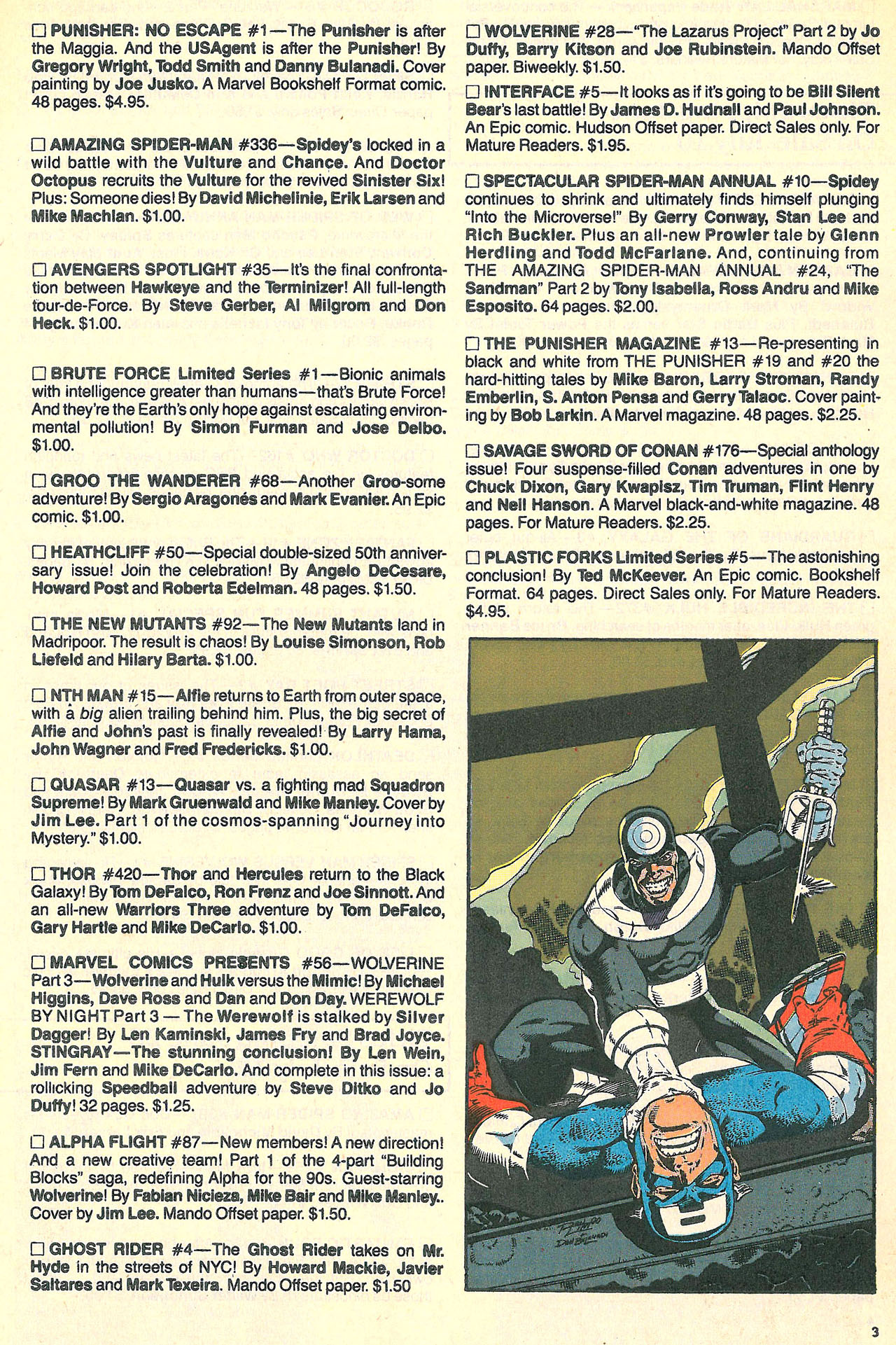 Read online Marvel Age comic -  Issue #90 - 5