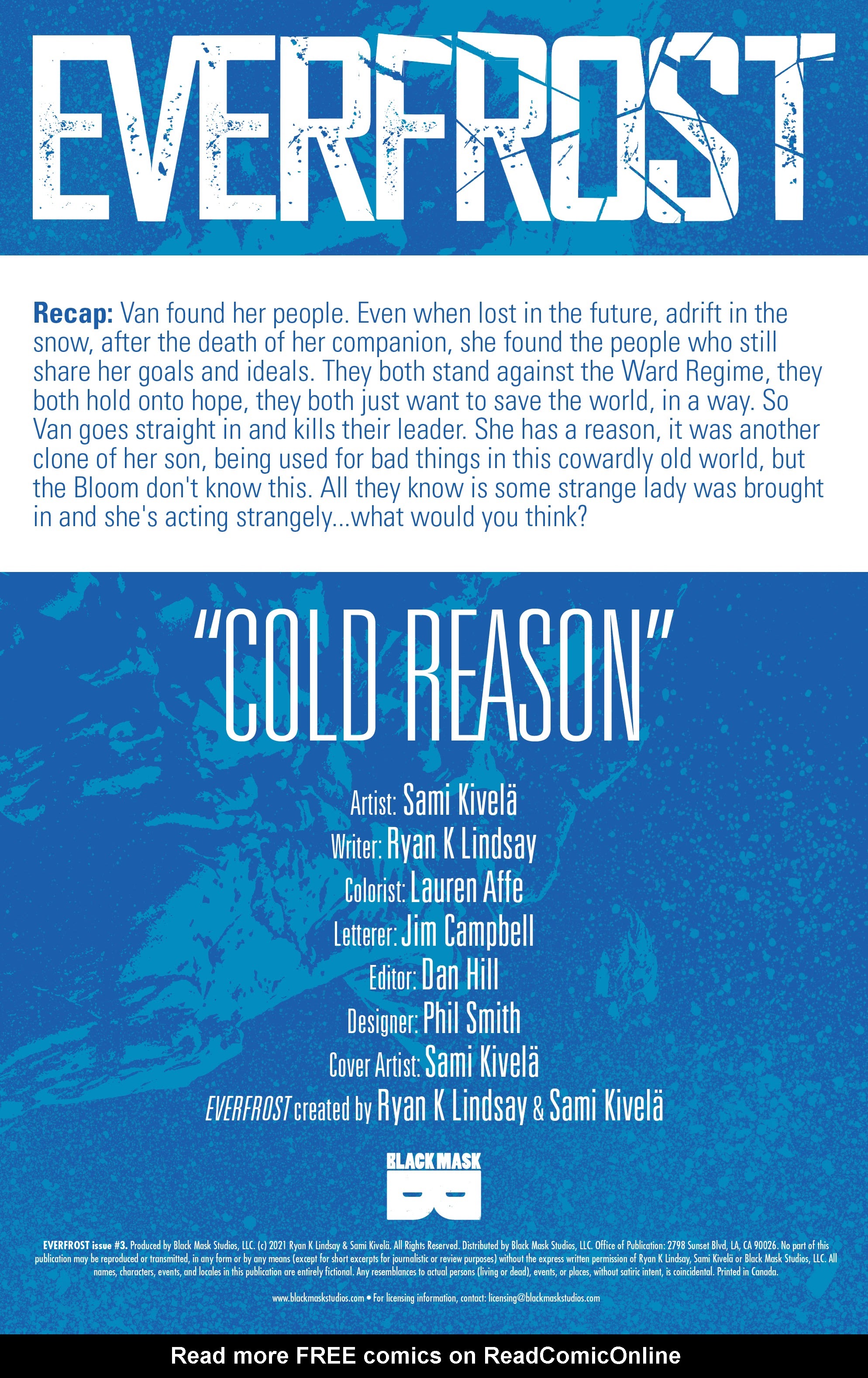 Read online Everfrost comic -  Issue #3 - 2