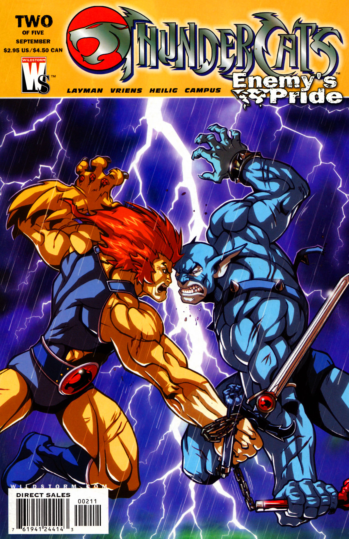 Read online ThunderCats: Enemy's Pride comic -  Issue #2 - 2