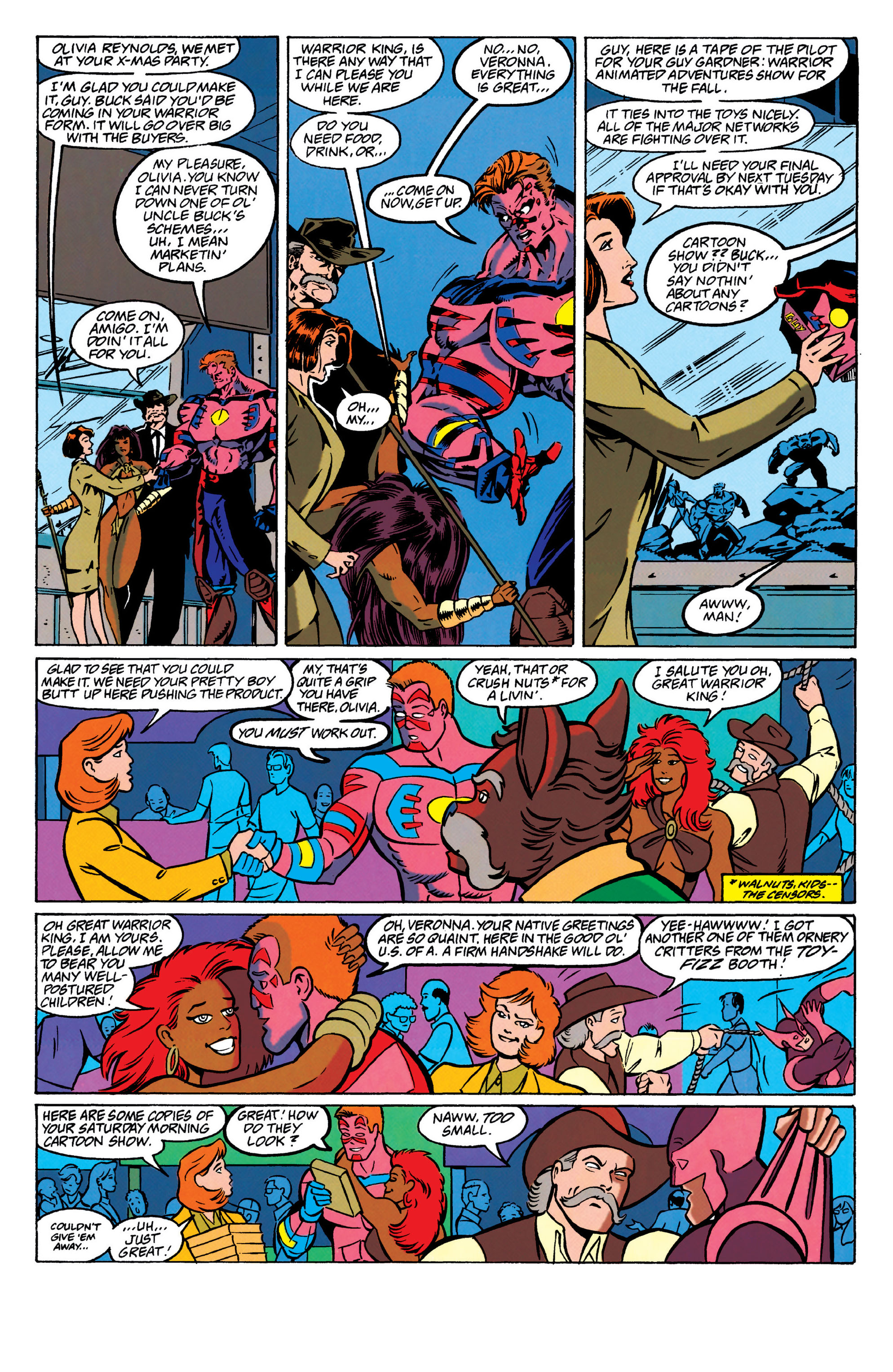 Read online Guy Gardner: Warrior comic -  Issue #41 - 4