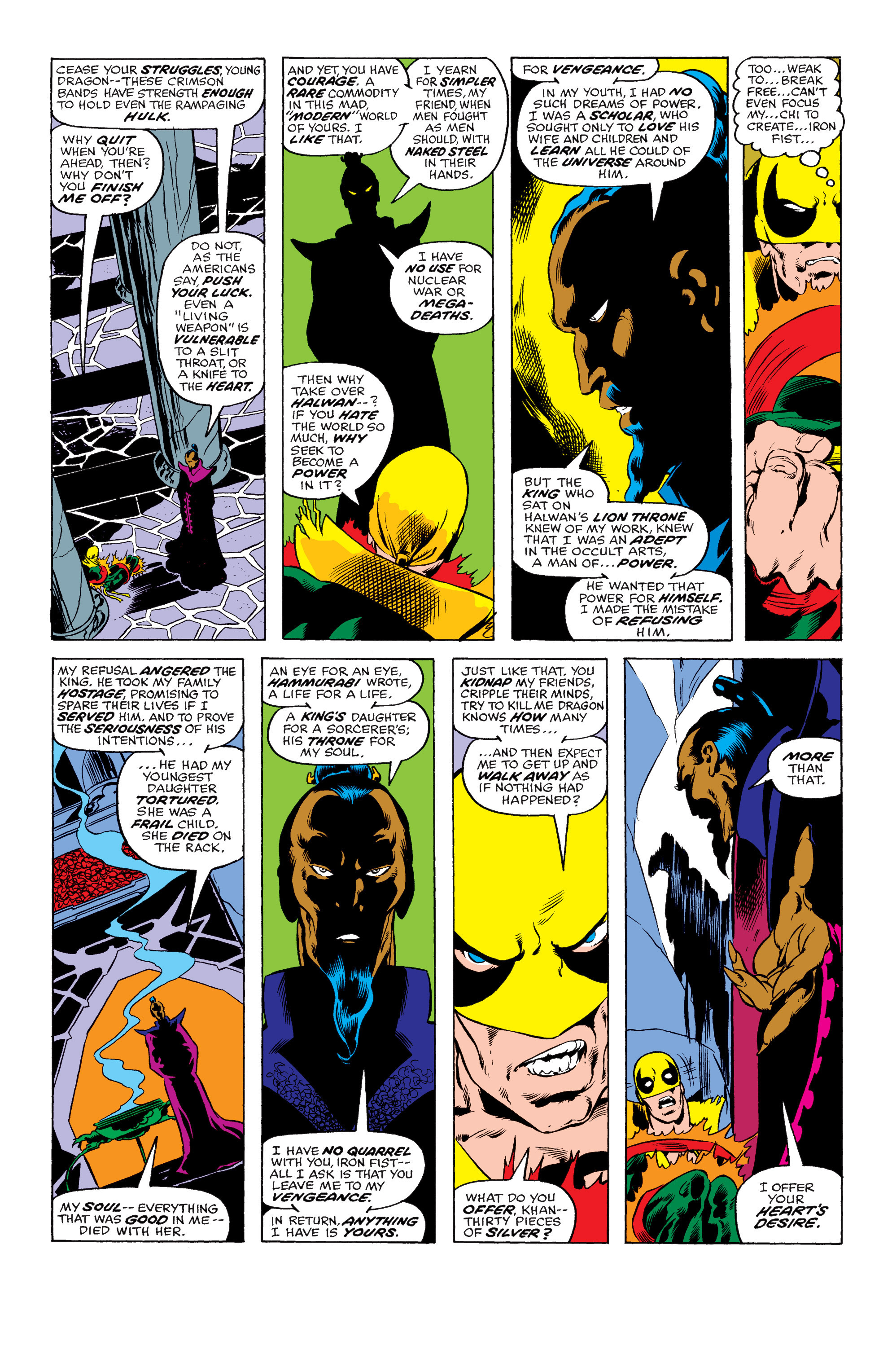 Read online Iron Fist (1975) comic -  Issue #7 - 13