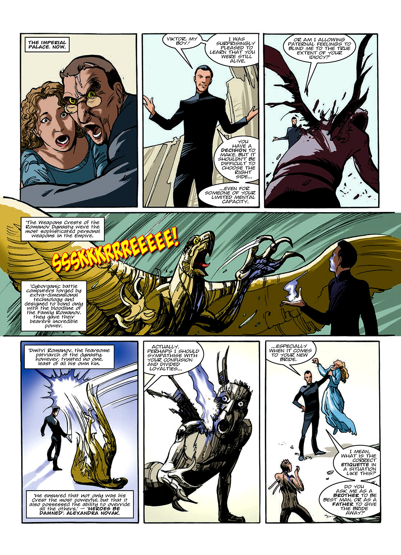 Read online Nikolai Dante comic -  Issue # TPB 10 - 100