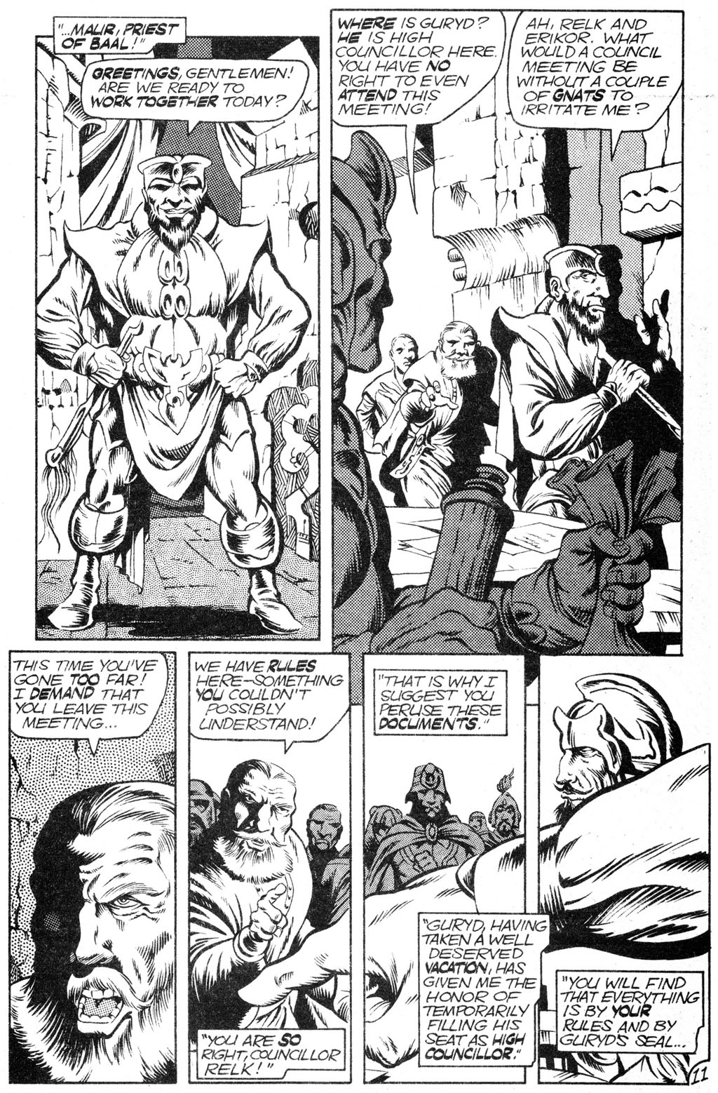 Read online Adventurers (1989) comic -  Issue #1 - 13