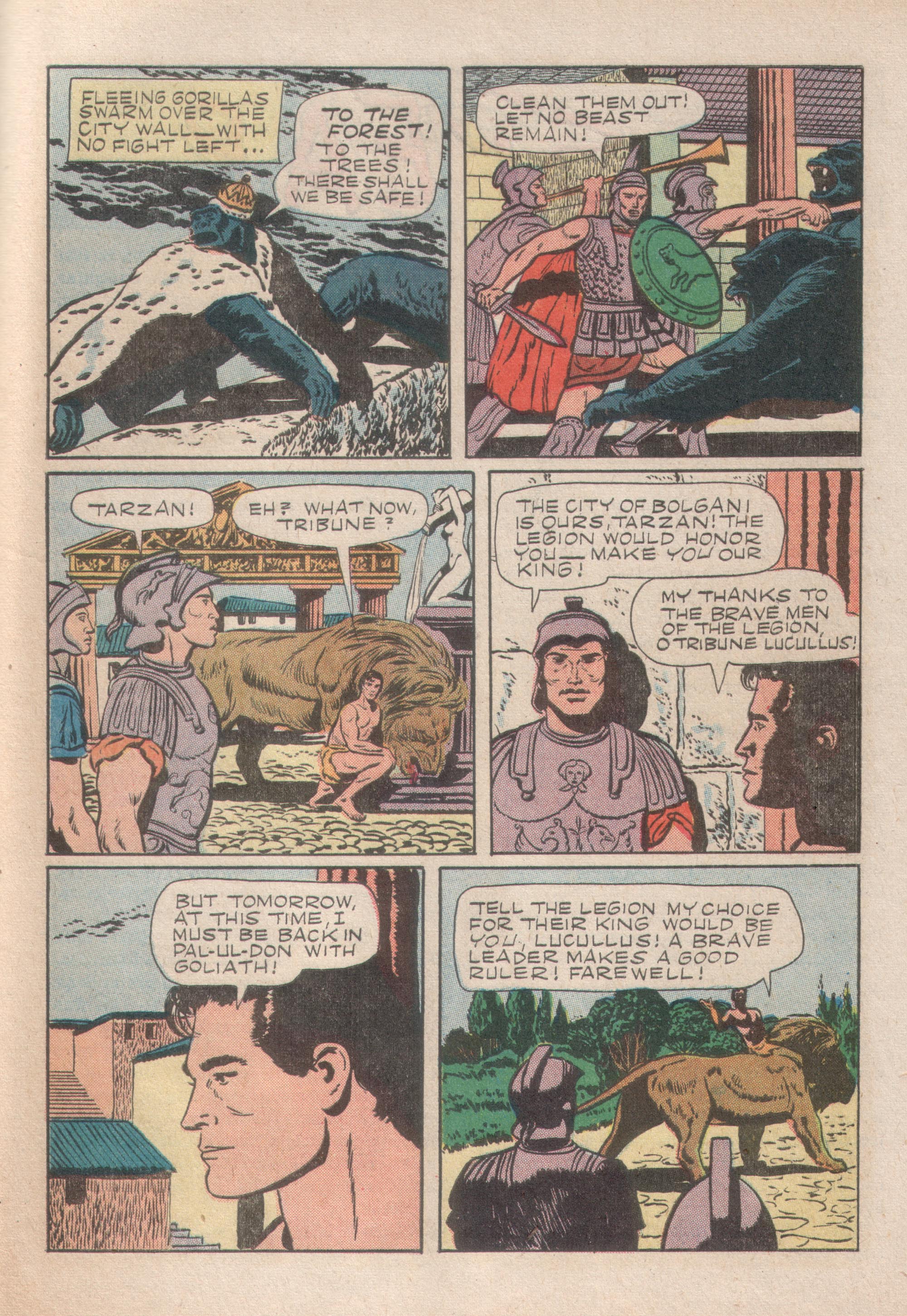 Read online Tarzan (1948) comic -  Issue #41 - 41