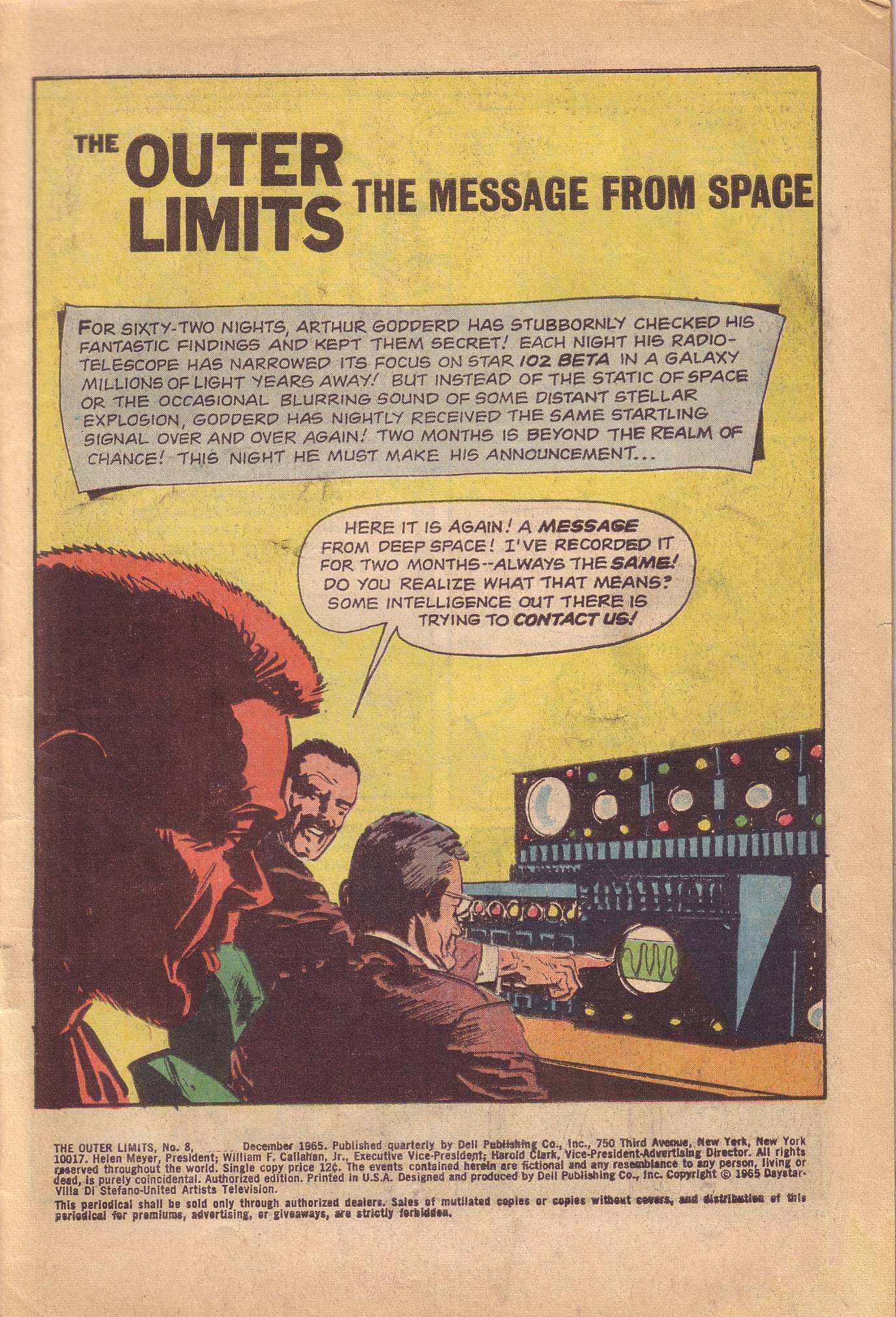Read online The Outer Limits comic -  Issue #8 - 3