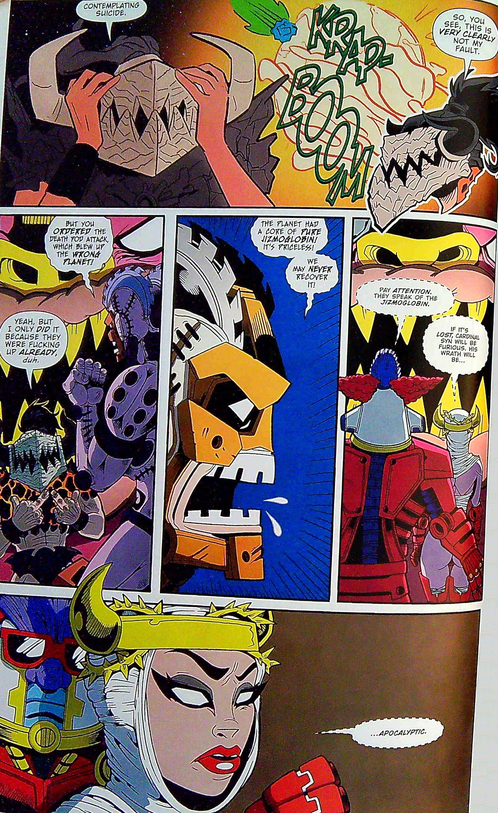 Read online GWAR: The Enormogantic Fail comic -  Issue # TPB - 72