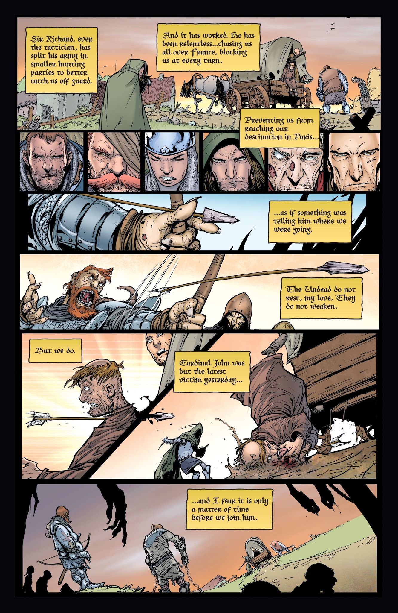 Read online Pestilence comic -  Issue #5 - 6