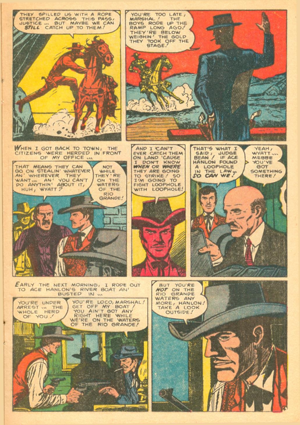 Read online Wyatt Earp comic -  Issue #12 - 13
