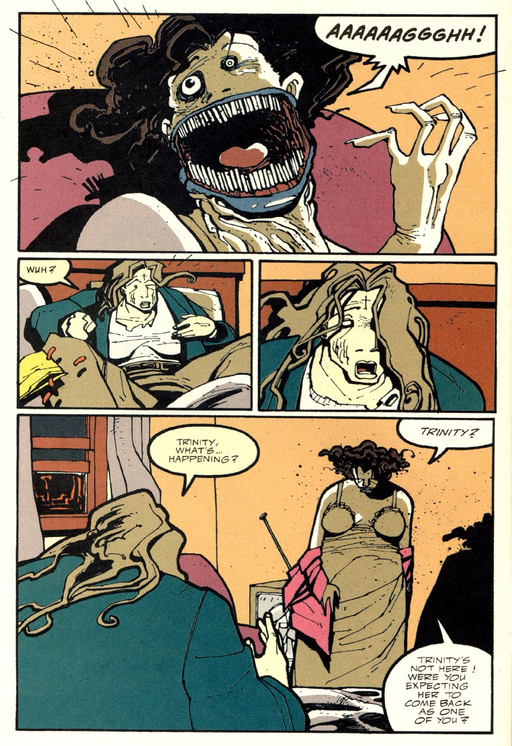 Read online Ted McKeever's Metropol comic -  Issue #4 - 10