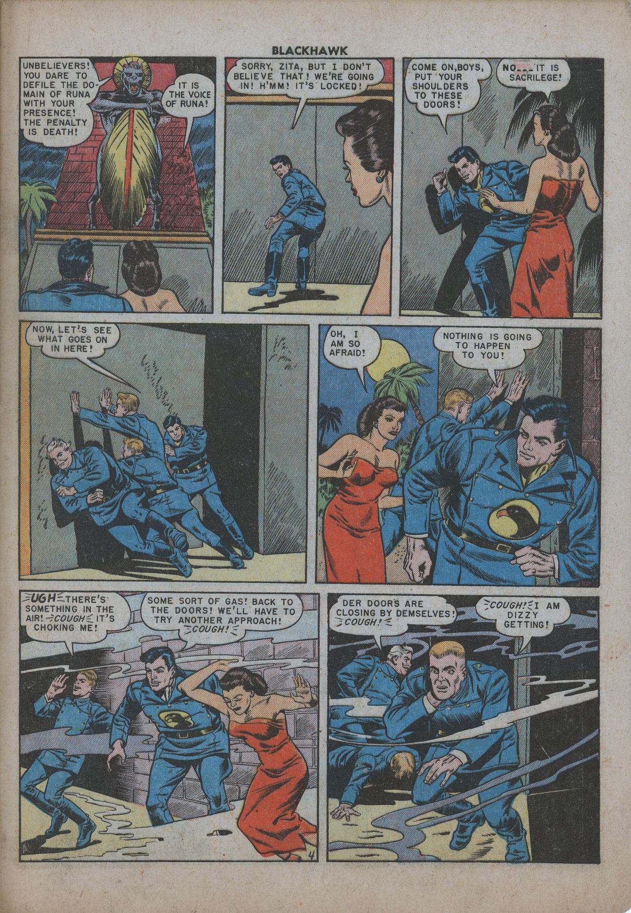 Read online Blackhawk (1957) comic -  Issue #34 - 46