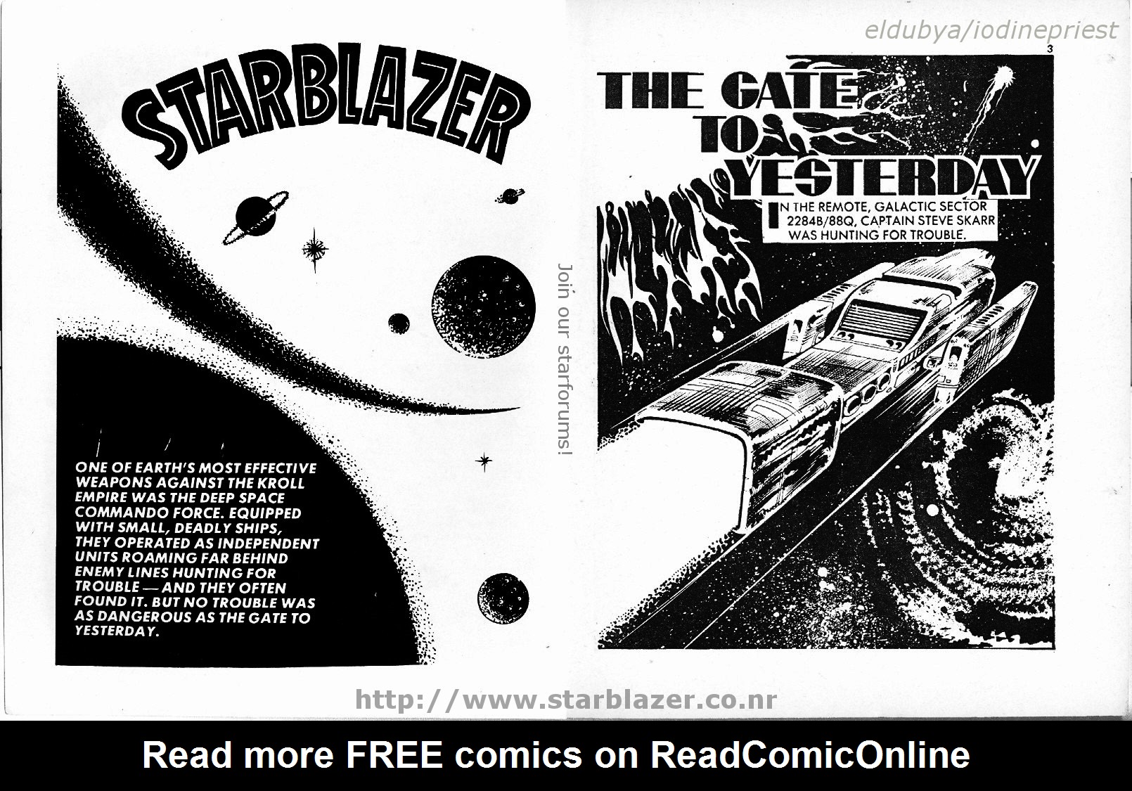 Read online Starblazer comic -  Issue #95 - 3
