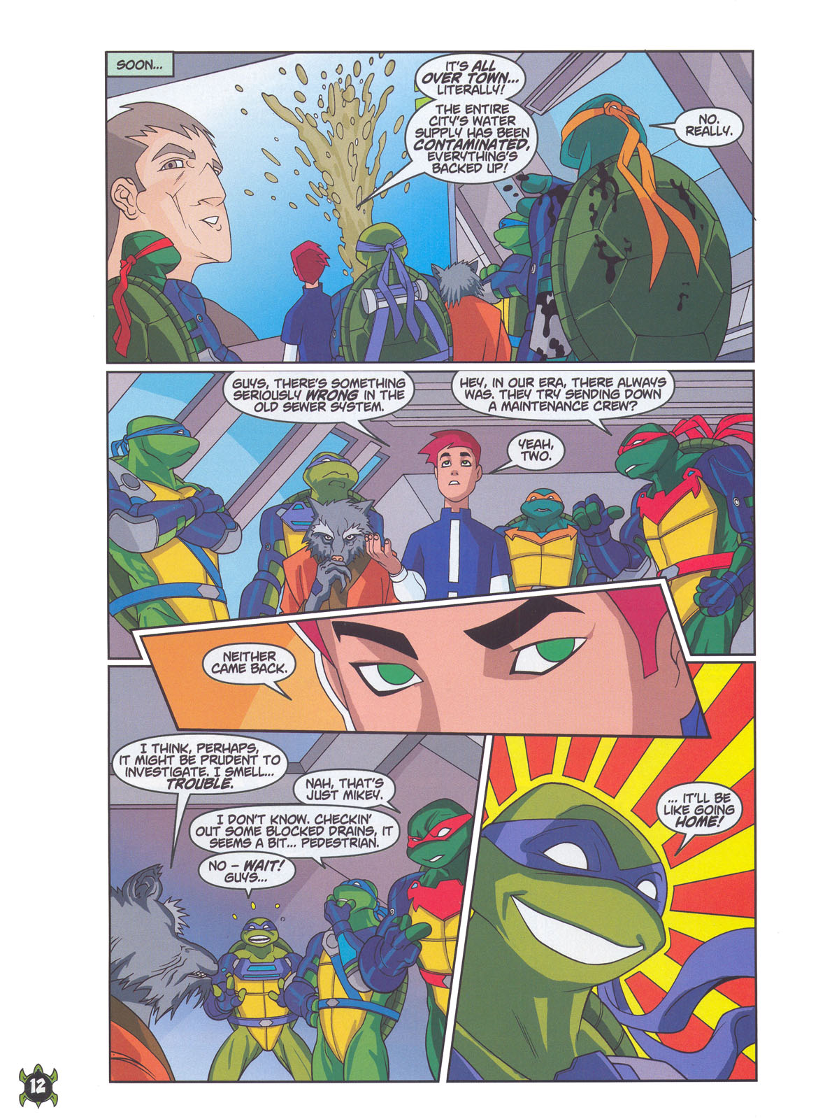 Read online Teenage Mutant Ninja Turtles Comic comic -  Issue #2 - 10