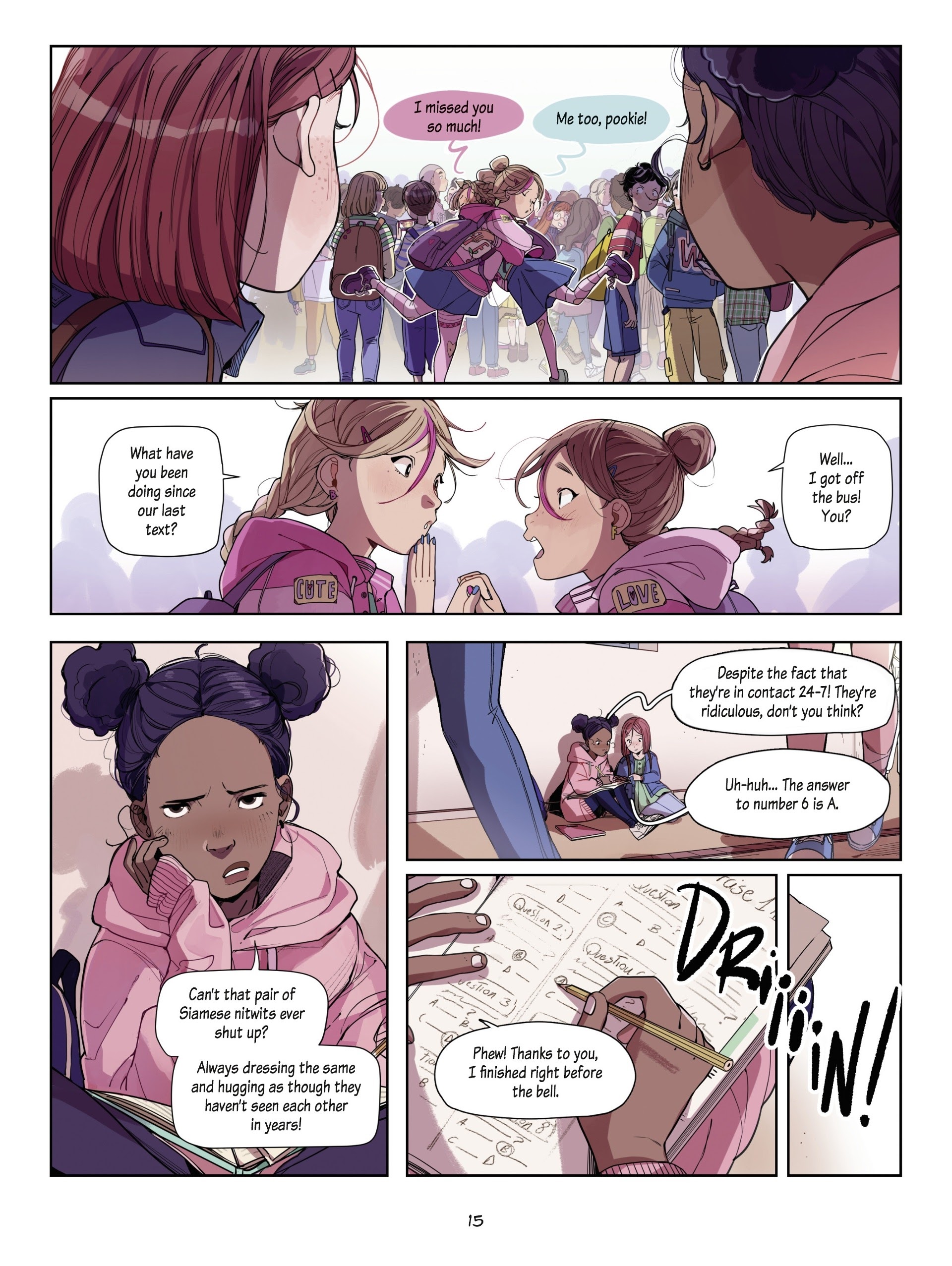 Read online School of Love comic -  Issue #1 - 15