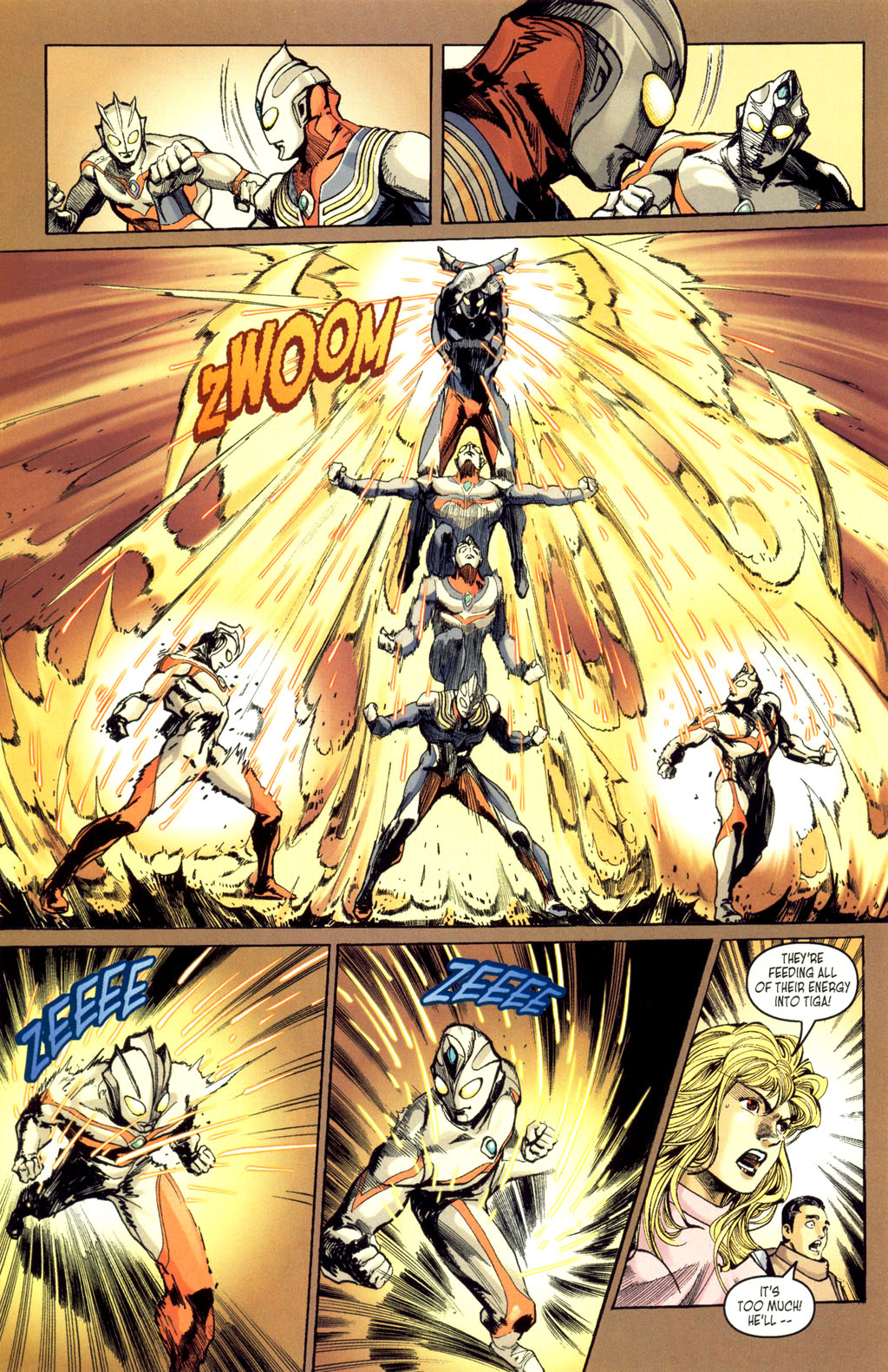 Read online Ultraman Tiga comic -  Issue #1 - 12