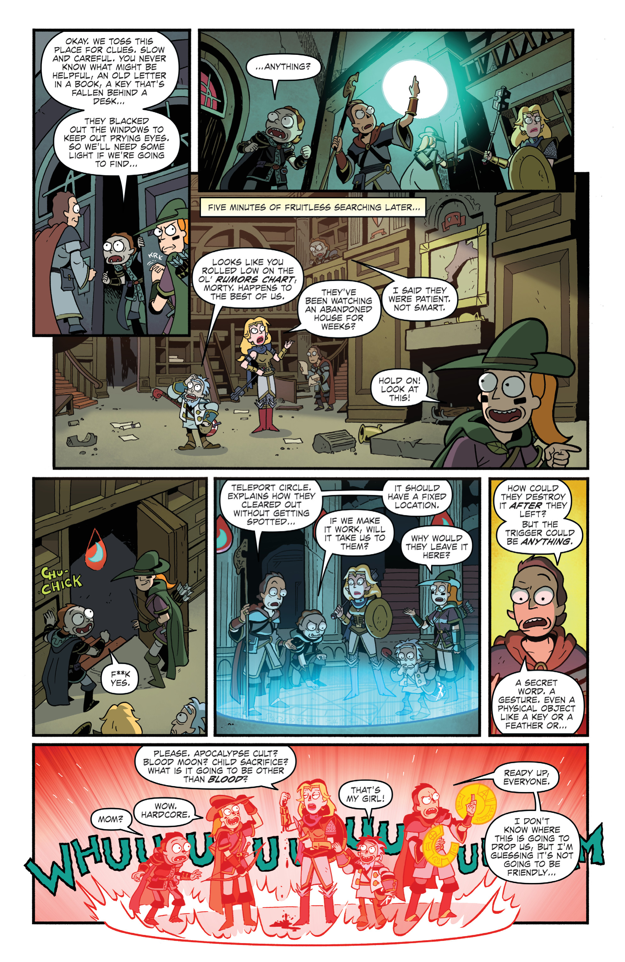 Read online Rick and Morty vs Dungeons & Dragons comic -  Issue # _TPB - 93