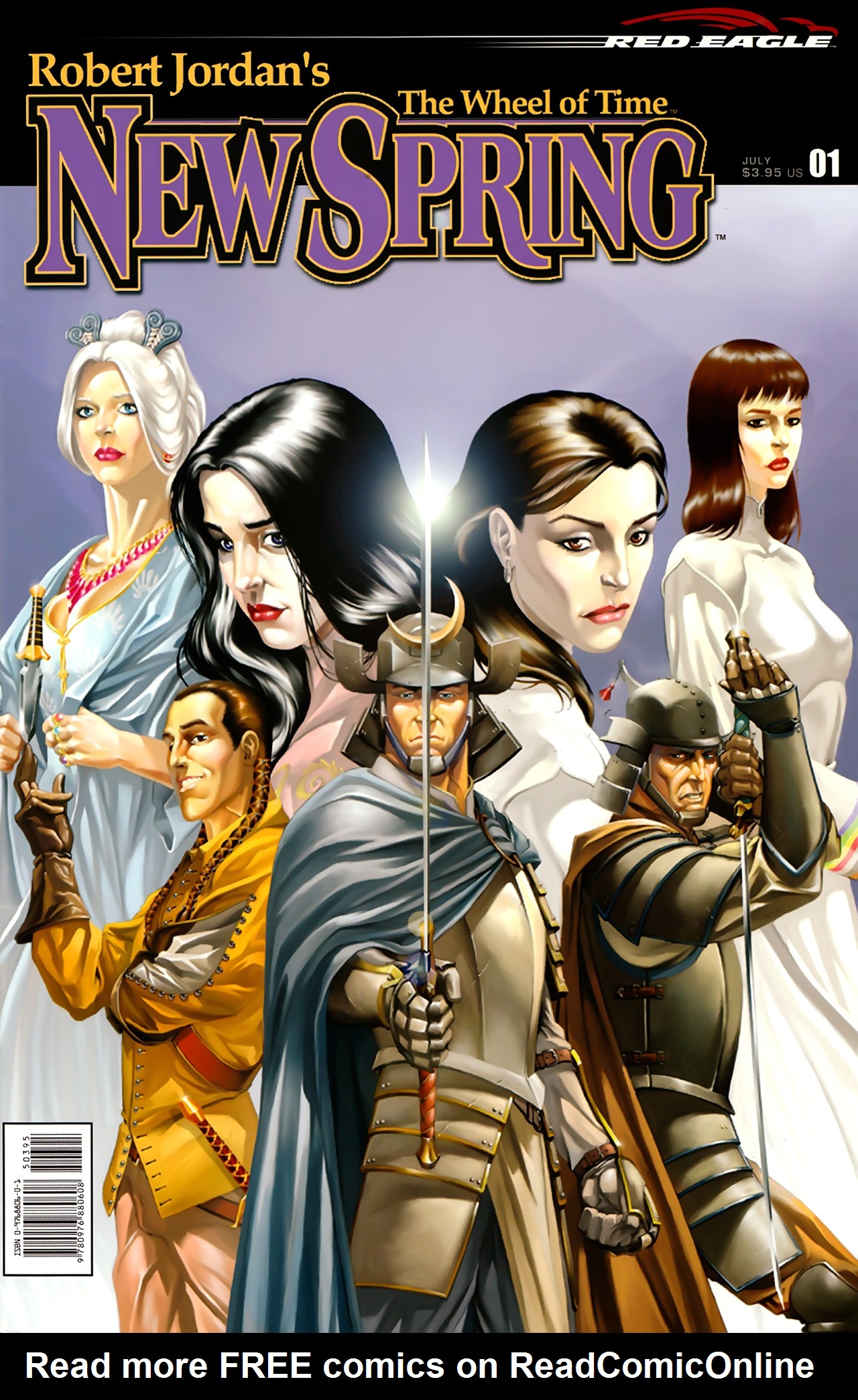 Read online Robert Jordan's The Wheel of Time: New Spring comic -  Issue #1 - 1