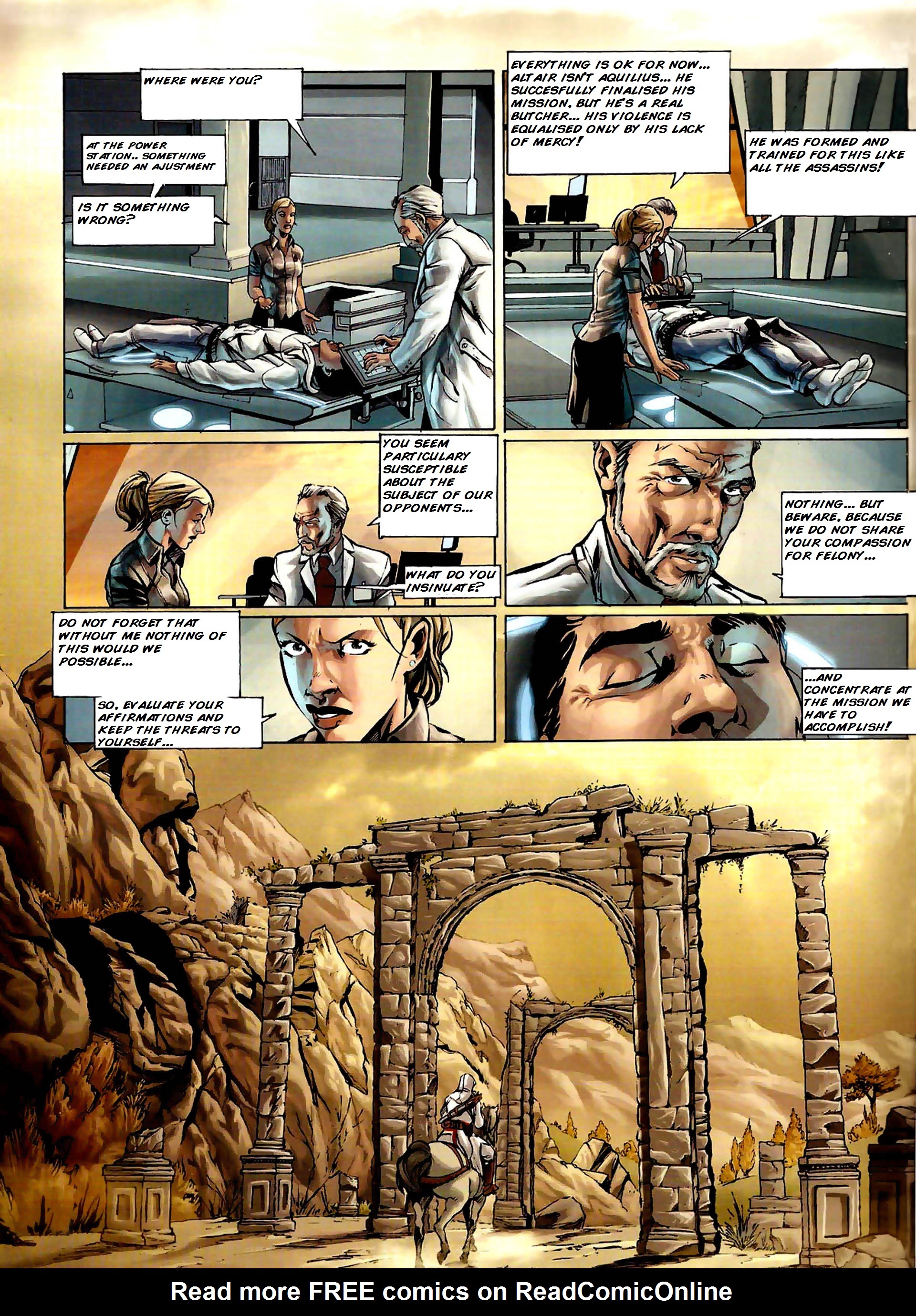 Read online Assassin's Creed (2009) comic -  Issue #1 - 32