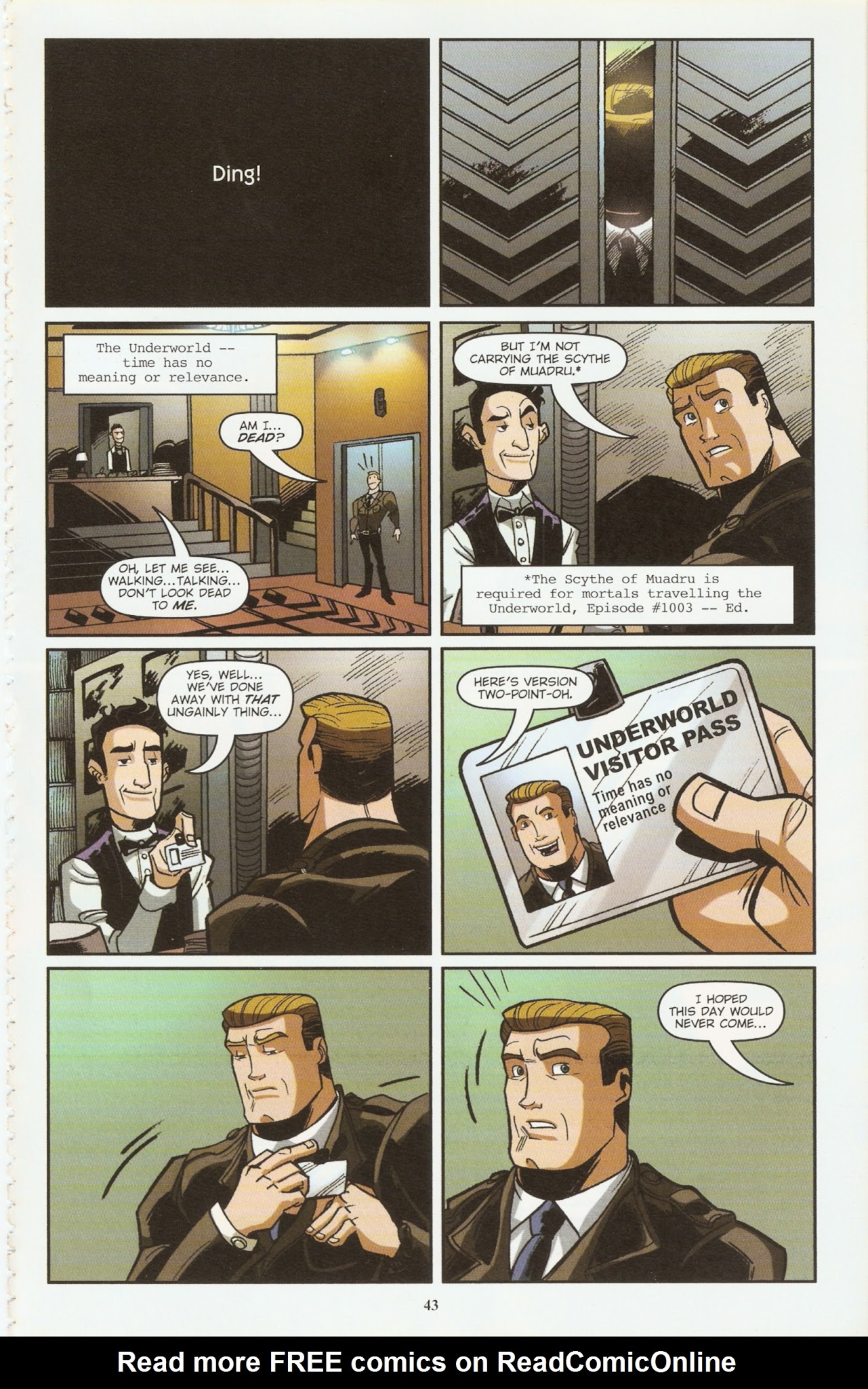 Read online The Middleman: The Doomsday Armageddon Apocalypse comic -  Issue # TPB - 48